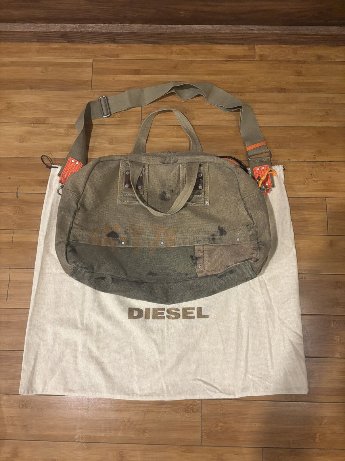 Diesel Big Diesel vintage bag.ob-902 Size ONE SIZE - 11 Thumbnail