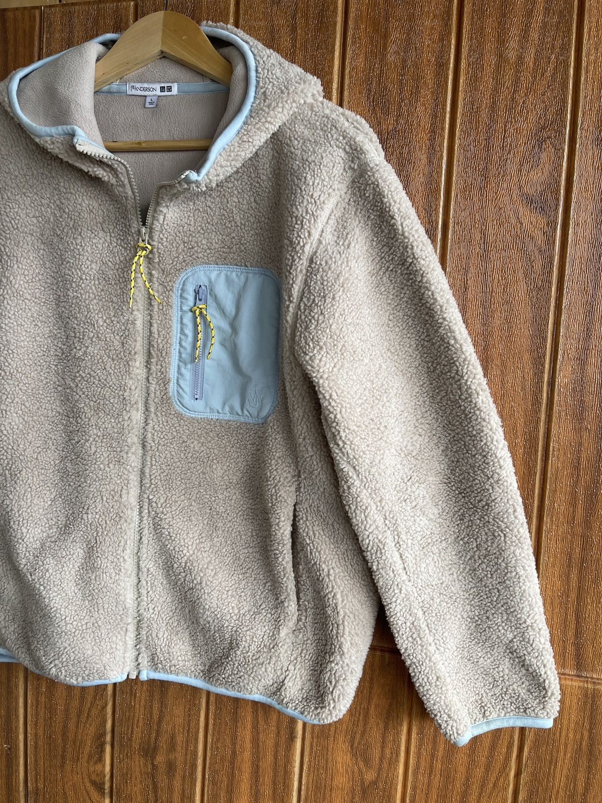 JW Anderson × Uniqlo LastDrop🔥Rare‼️J.W.Anderson Uniqlo Fleece Zipper HoodedJacket Size US L / EU 52-54 / 3 - 5 Thumbnail