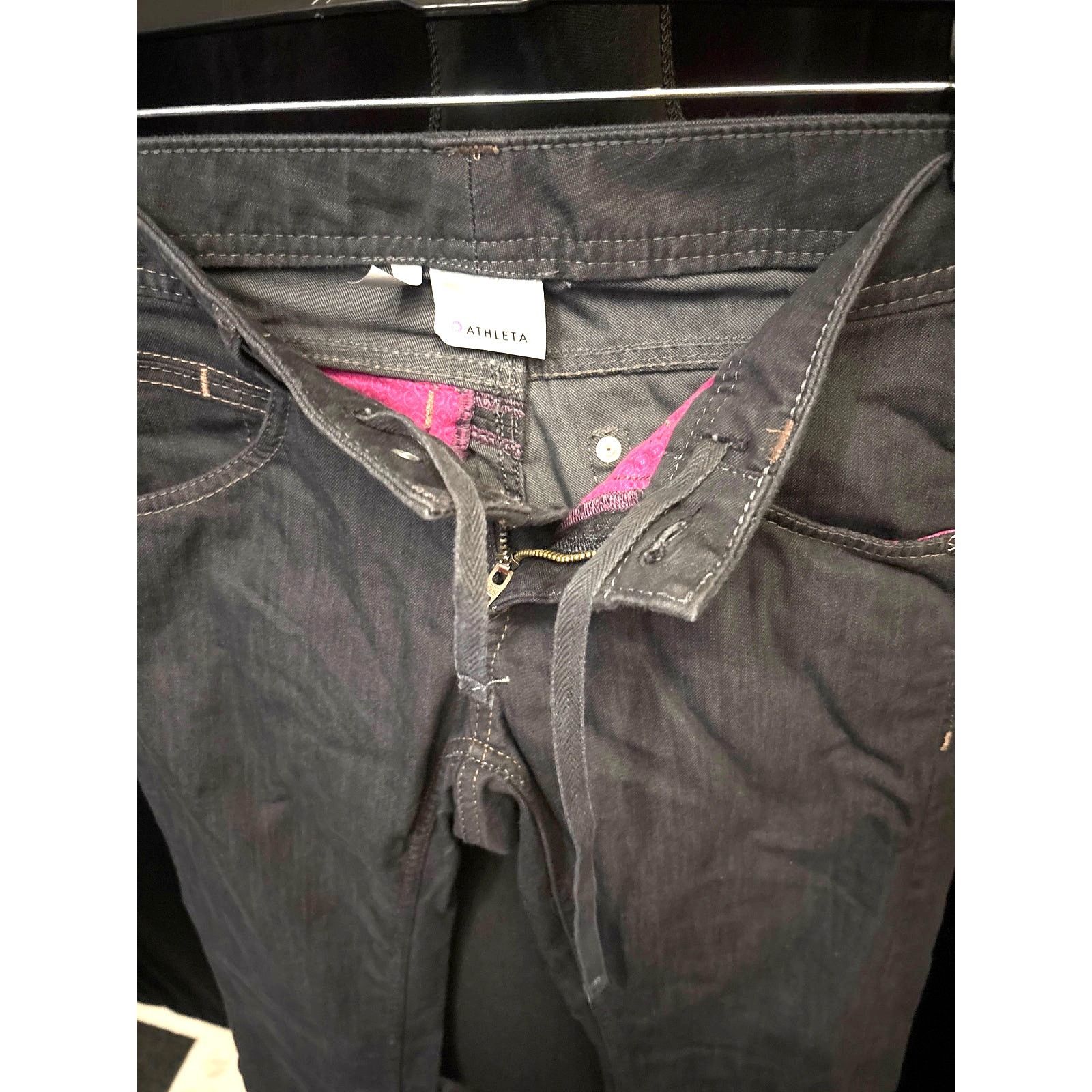 Athleta Athleta Frontier Slim Straight Jeans Size 26" / US 2 / IT 38 - 5 Thumbnail