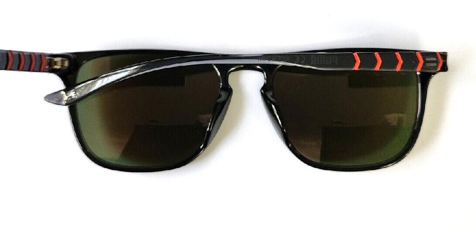 Puma PUMA PU0131S 003 Ignite Black Orange Sunglasses 54-19 145 Size ONE SIZE - 5 Thumbnail