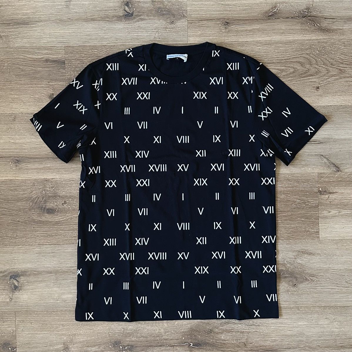 Gosha Rubchinskiy Gosha Rubchinskiy Roman Numerals S/S2017 T-shirt Size US L / EU 52-54 / 3 - 1 Thumbnail
