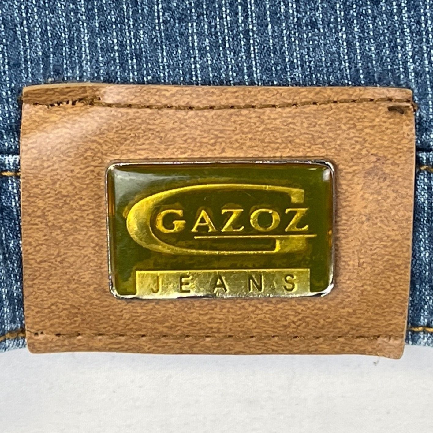 Other Gazoz Women's Blue Embroidered Jeans/Straight Leg Sz 14 SKU Size 36" / US 14 / IT 50 - 5 Thumbnail