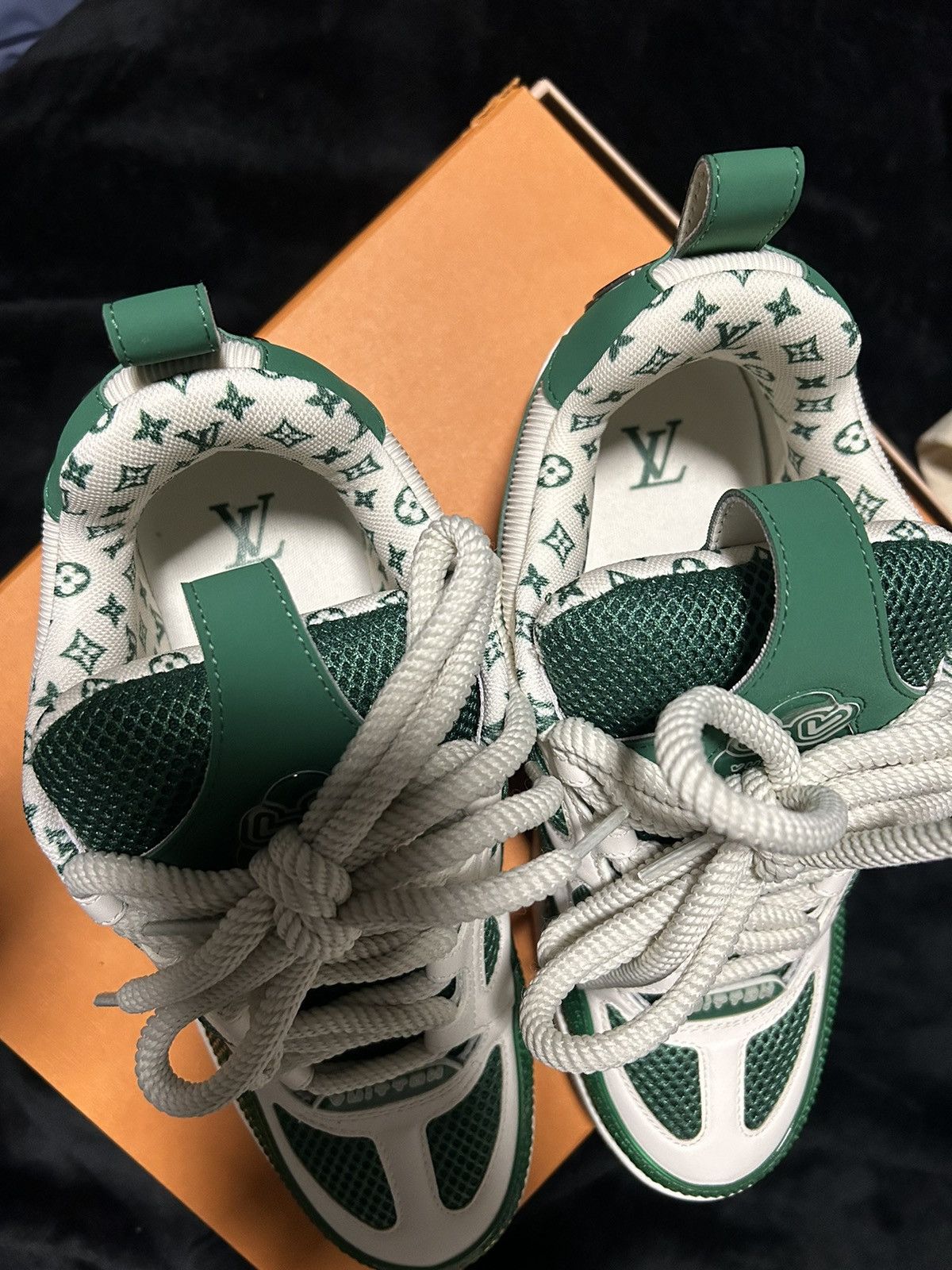 Louis Vuitton GREEN LV SKATE HIGH Size US 8.5 / EU 41-42 - 5 Thumbnail