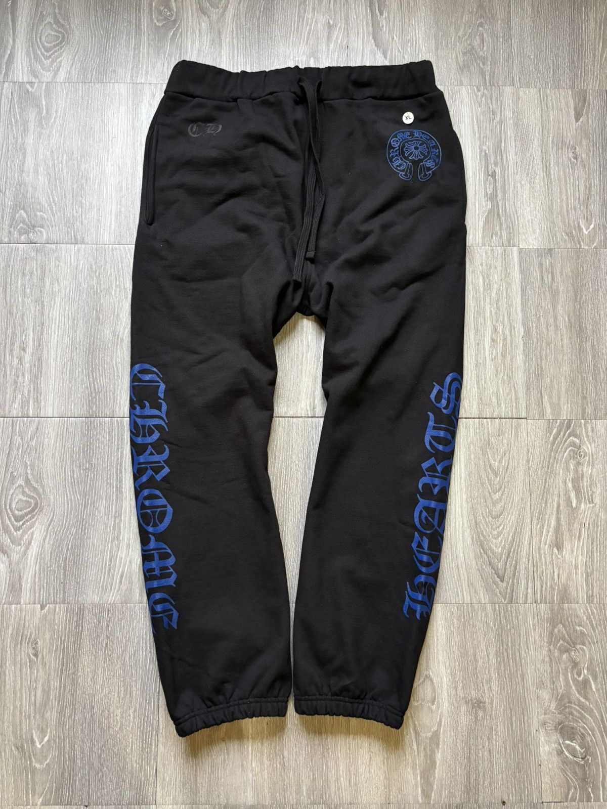 Chrome Hearts Chrome Hearts Blue Horseshoe Logo Sweatpants Size US 36 / EU 52 - 3 Thumbnail