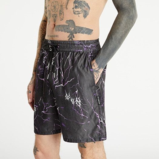 Han Kjobenhavn !DS! FW22 Han Kjobenhavn Purple Thunder Track Shorts Size US 34 / EU 50 - 9 Thumbnail
