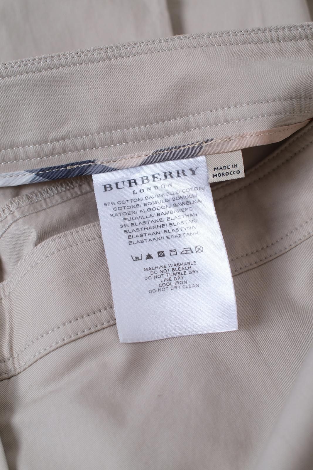 Other 00's Burberry London Gold Accent Straight-Leg-Pant Size 26" / US 2 / IT 38 - 7 Thumbnail