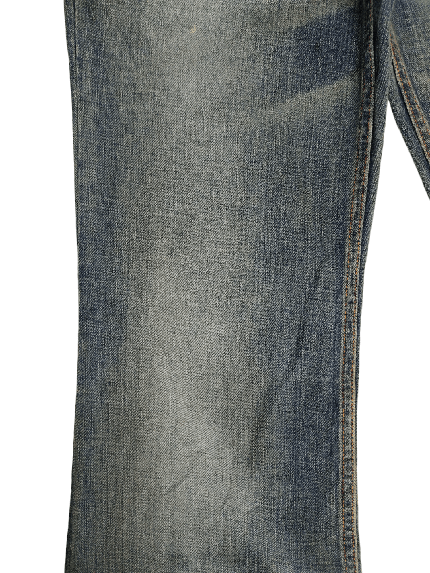 Le Grande Bleu (L.G.B.) Flare Jeans The Limited Distress Faded Low Rise Boot Cut Y2k Size US 30 / EU 46 - 7 Thumbnail
