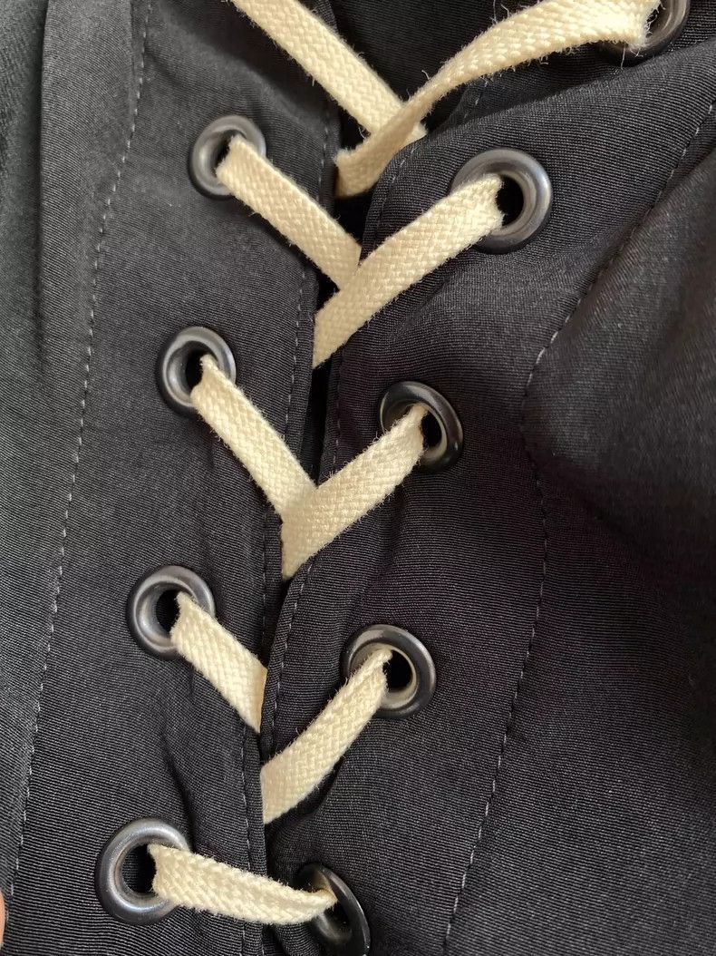 Yohji Yamamoto Yohji Yamamoto size 2 21ss Drawstring Barem Pants Suit Pant Size US 28 / EU 44 - 7 Thumbnail