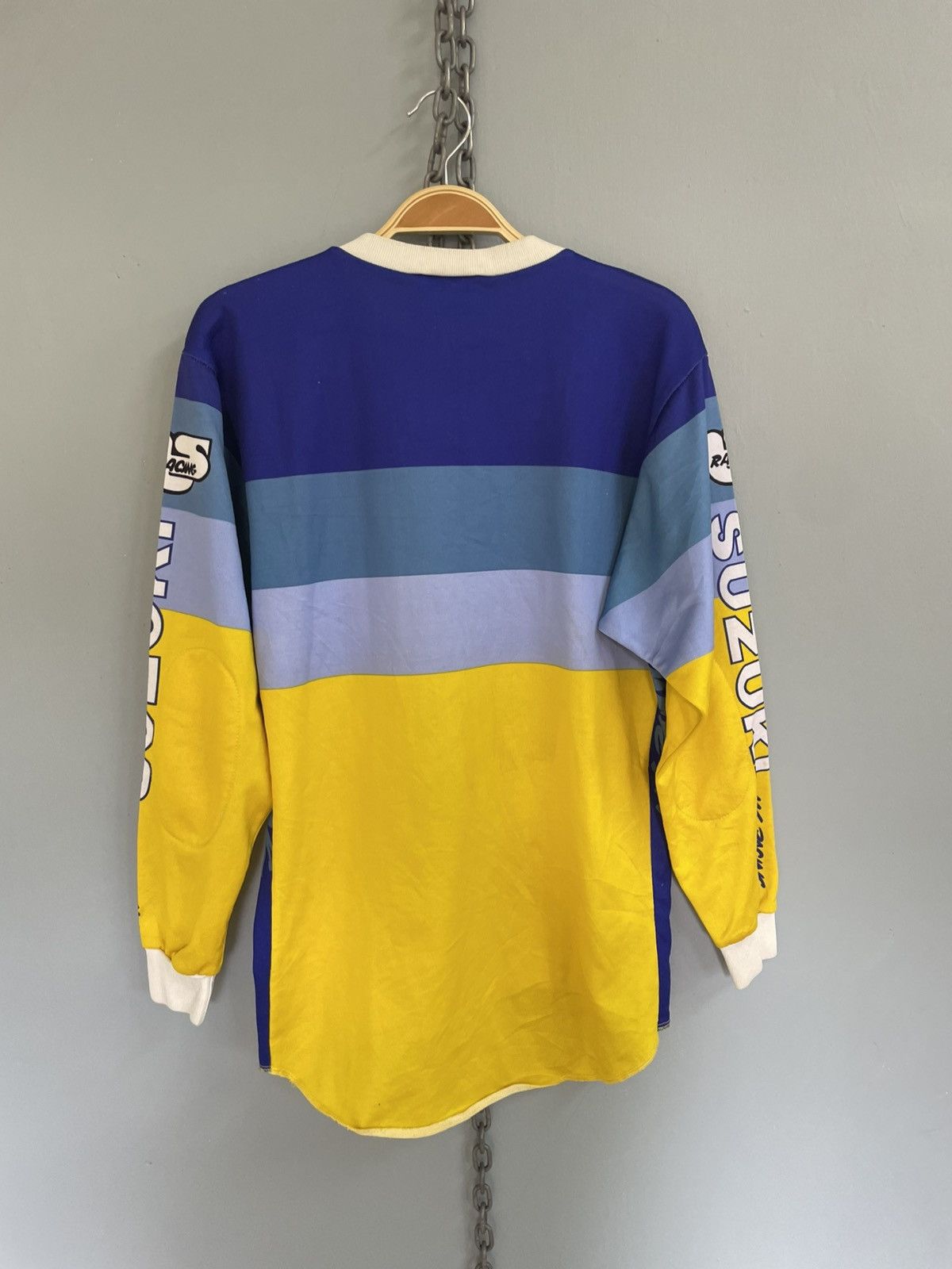 Vintage Vintage MS Racing Suzuki Motocross jersey Size US M / EU 48-50 / 2 - 2 Thumbnail