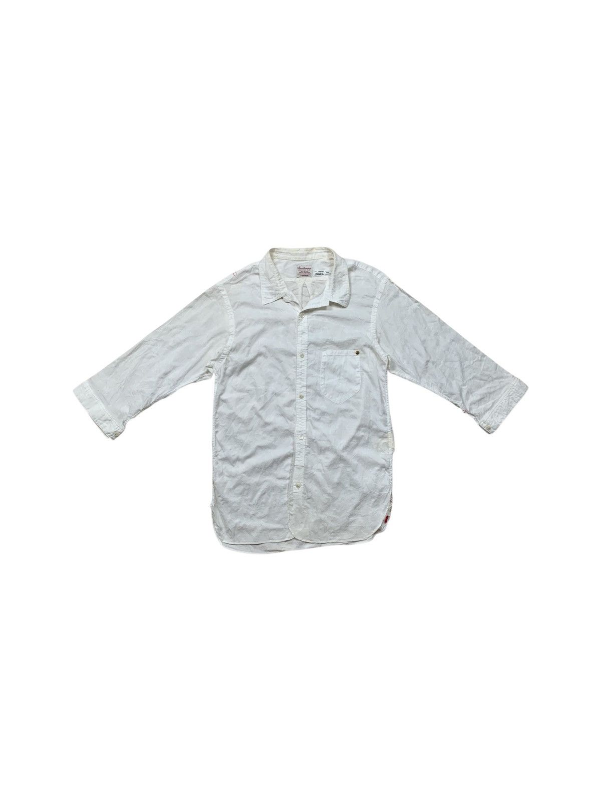 ANACHRONORM Anachonorm white button up shirt Size US M / EU 48-50 / 2 - 2 Thumbnail