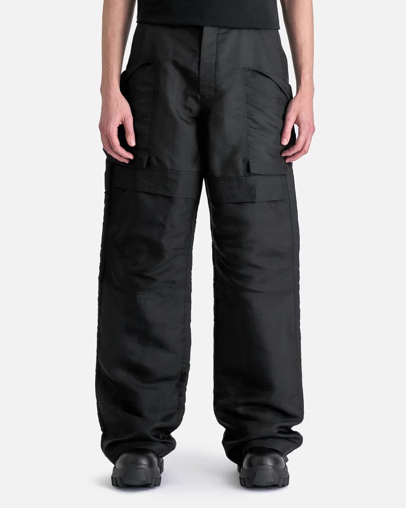Rick Owens o1s1v1r1oon0925 Stefan Cargo in Black Size US 32 / EU 48 - 1 Thumbnail
