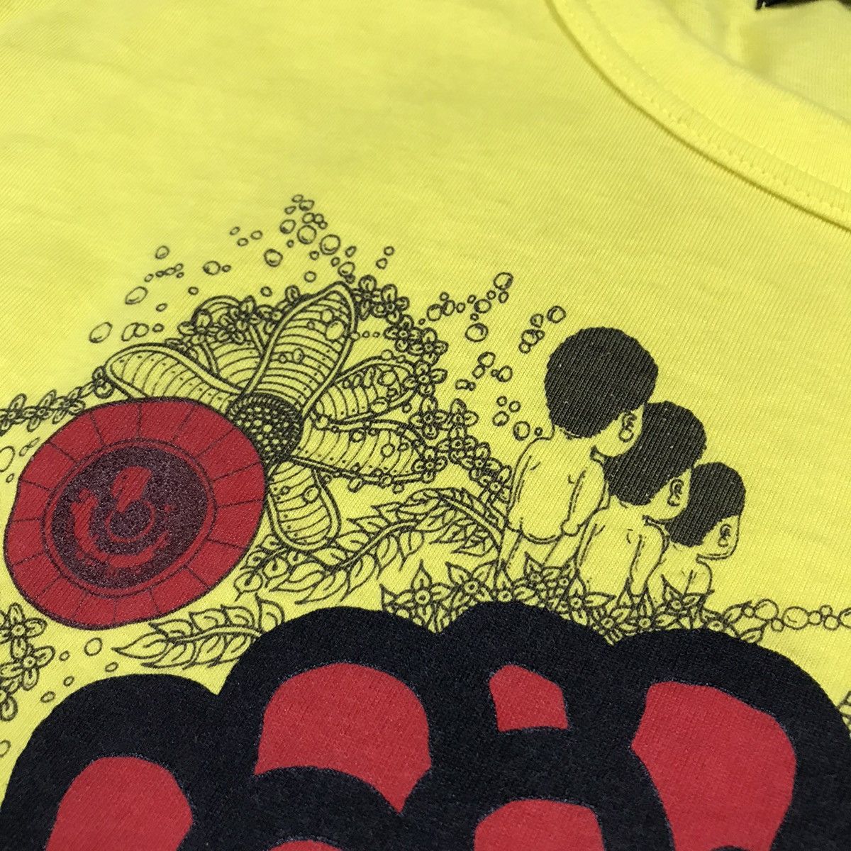 Japanese Brand × Satoshi Nakamoto × Yayoi Kusama YAYOI KUSAMA X SATOSHL OHNO FLOWER DESIGN TSHIRT Size US M / EU 48-50 / 2 - 8 Thumbnail