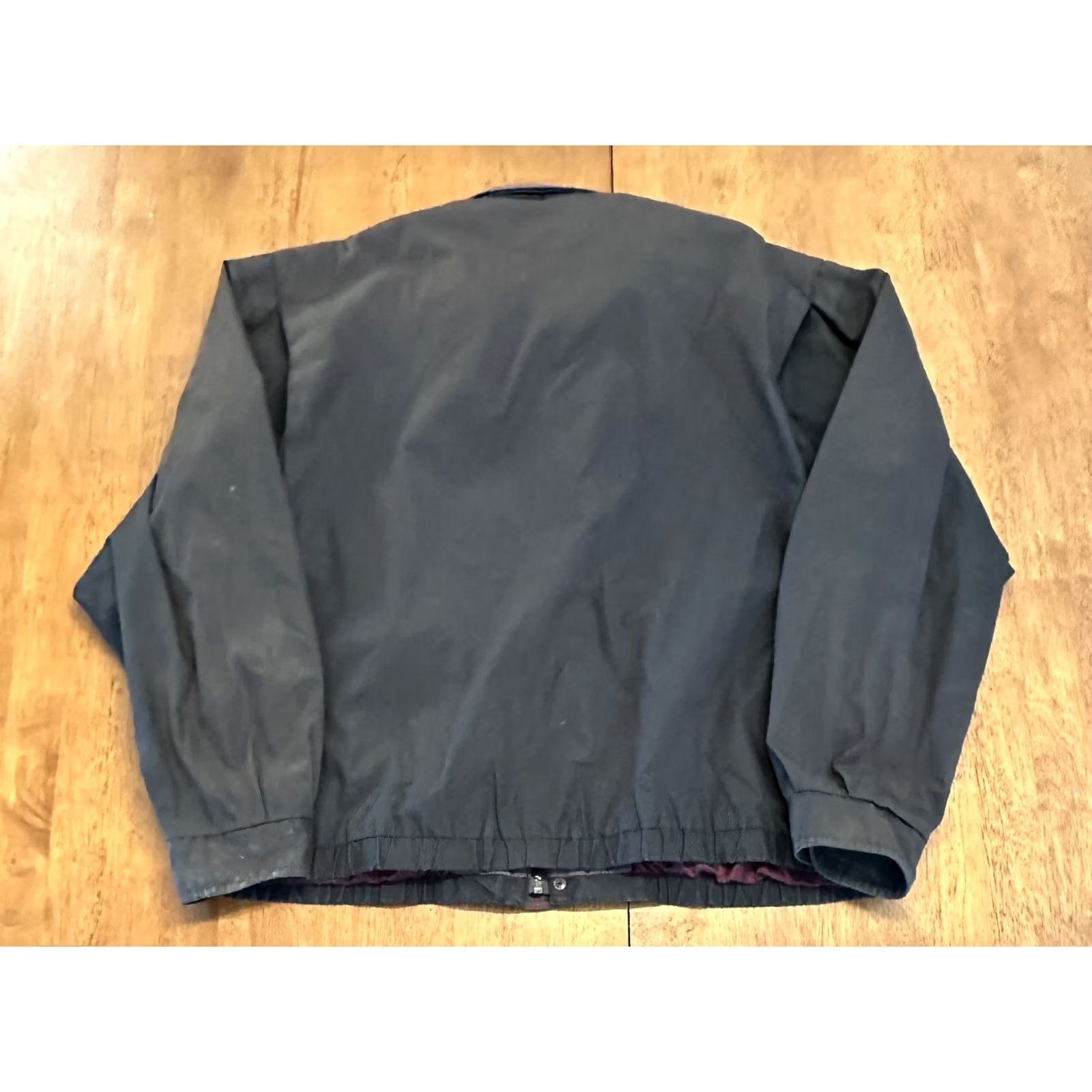 Members Only VINTAGE Members Only Full Zip Windbreaker Jacket 2XL Black Size US XXL / EU 58 / 5 - 2 Thumbnail