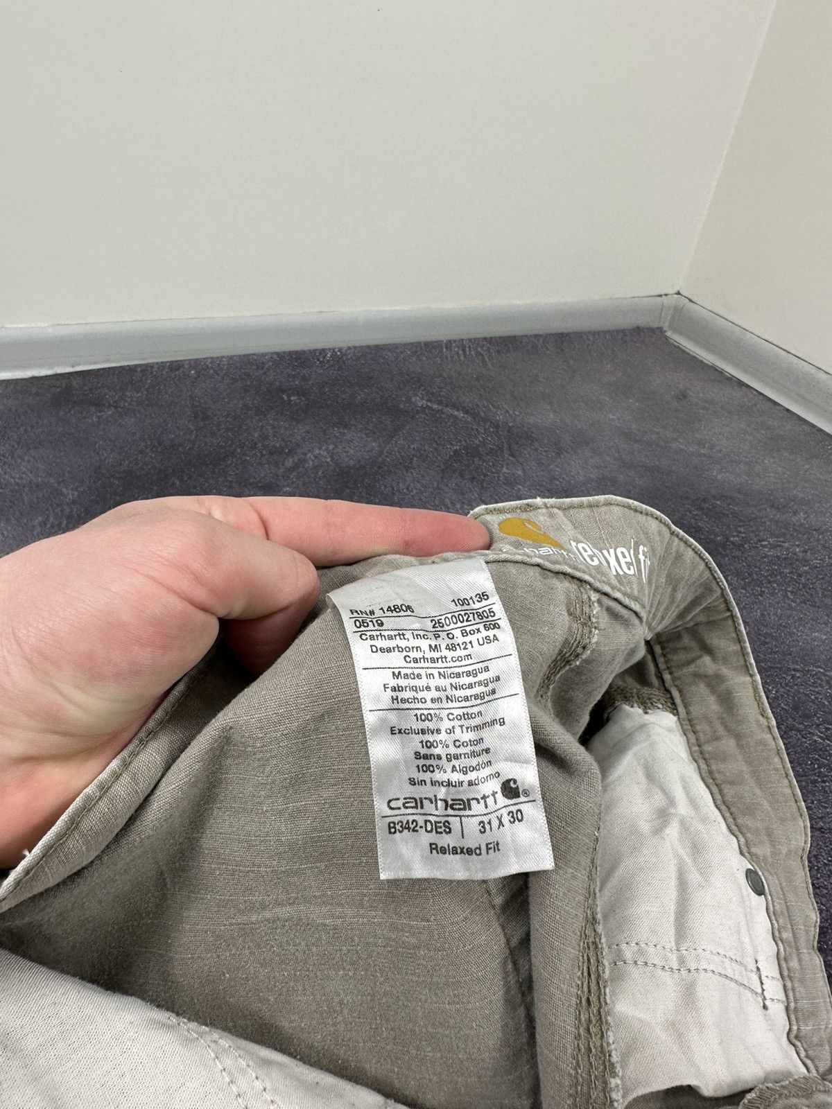 Carhartt Vintage Carhartt Double Knee Cargo Baggy Hype USA Work Pants Size US 32 / EU 48 - 19 Thumbnail