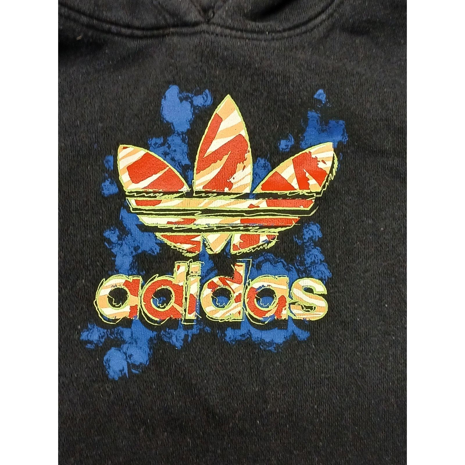 Adidas Adidas Black (Medium) Sports Casual Pullover Hoodie Size US M / EU 48-50 / 2 - 5 Thumbnail