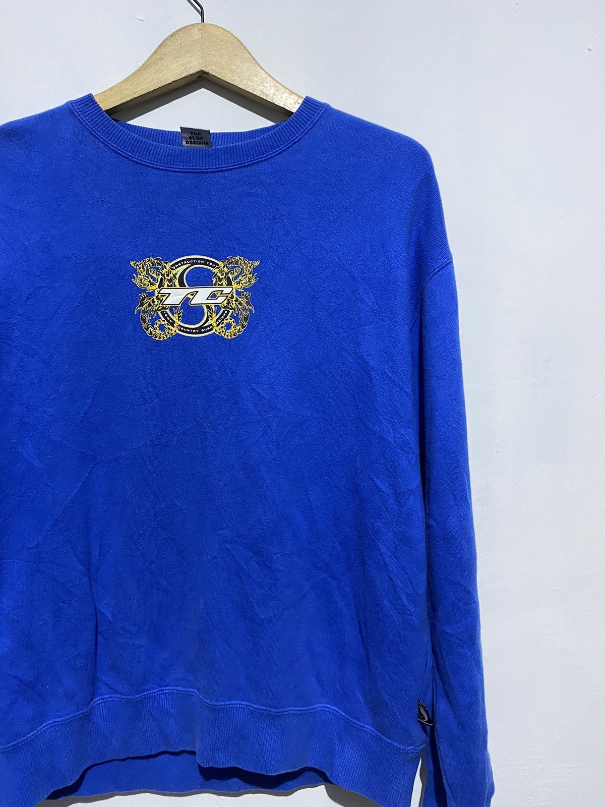 Japanese Brand T&C Surf Dragon center logo Sweatshirts Size US M / EU 48-50 / 2 - 3 Thumbnail