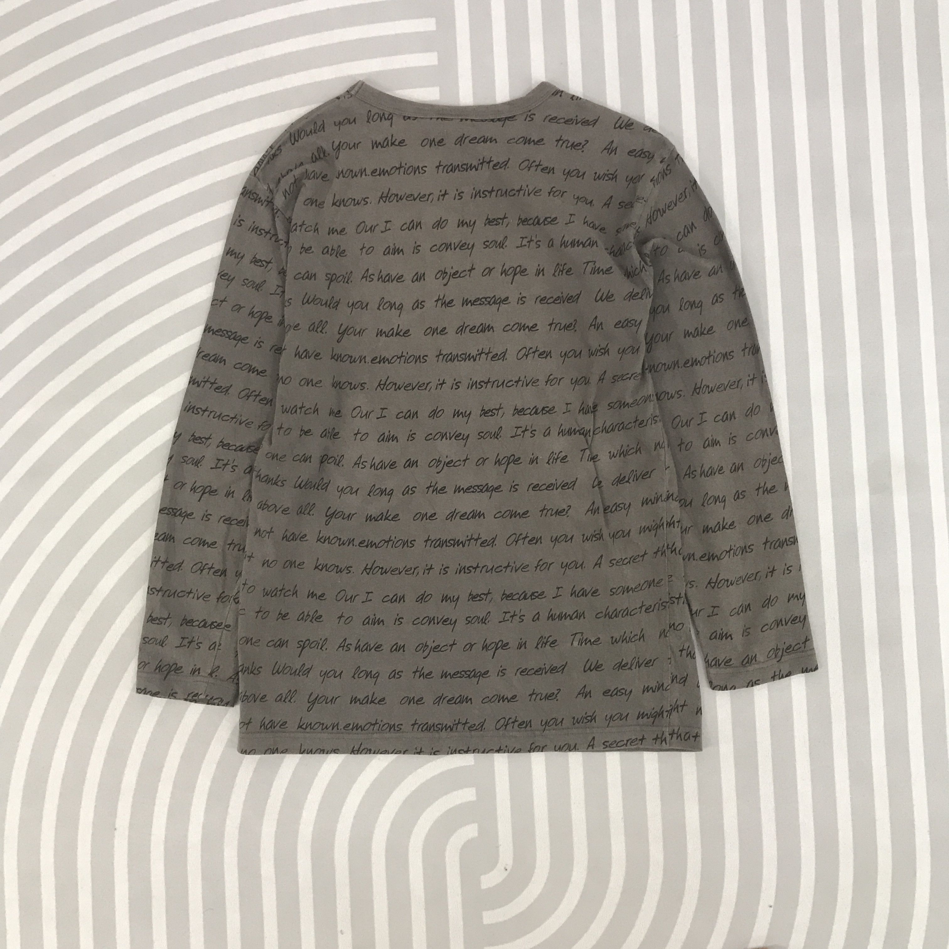 Japanese Brand × Vintage Japan Pincponc Style ifsixwasnine Long sleeve T-shirt Size US M / EU 48-50 / 2 - 3 Thumbnail