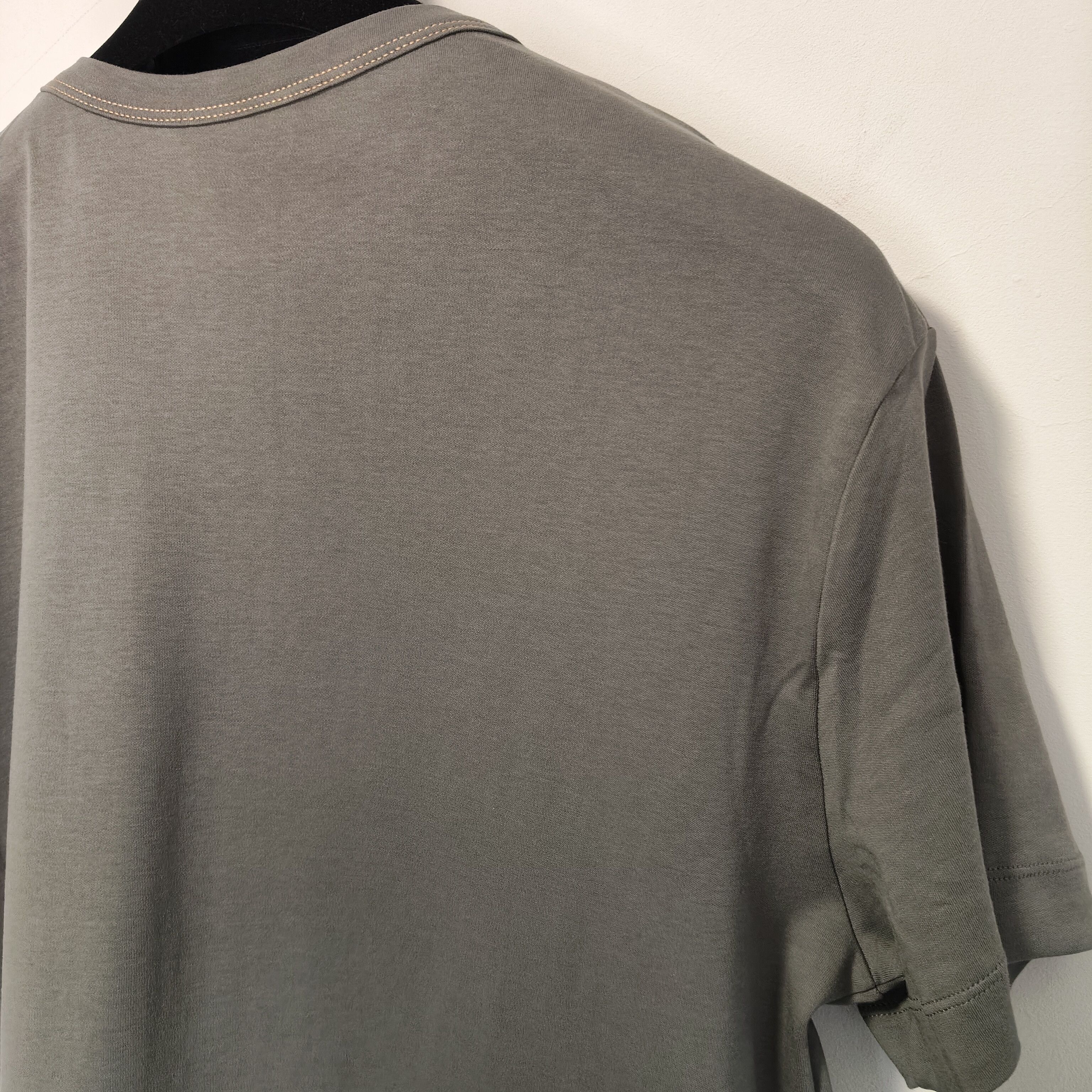 Lemaire Contrast stitching collar t-shirt Size US L / EU 52-54 / 3 - 8 Thumbnail