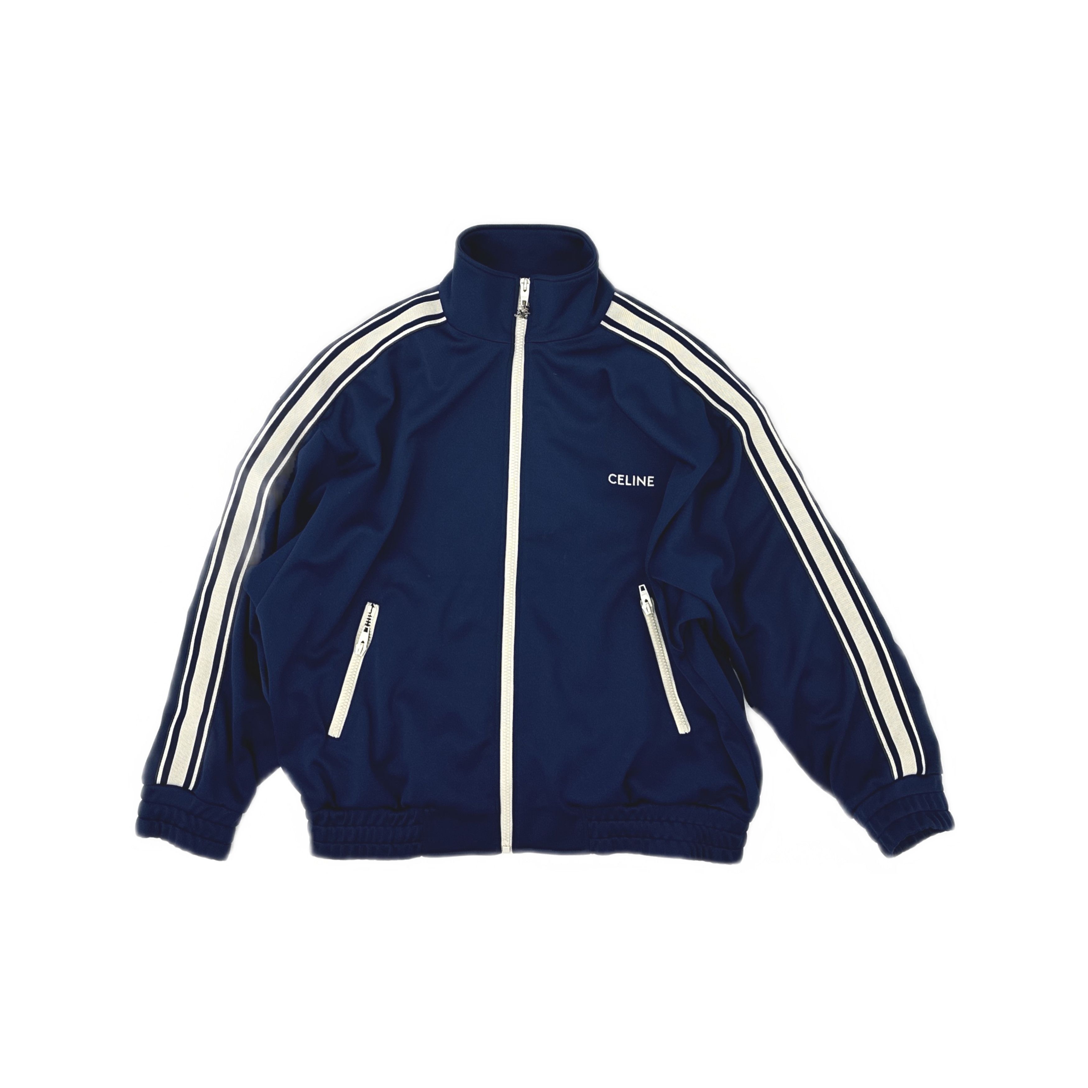 Celine CELINE Logo Track Jacket Size S Size S / US 4 / IT 40 - 1 Thumbnail