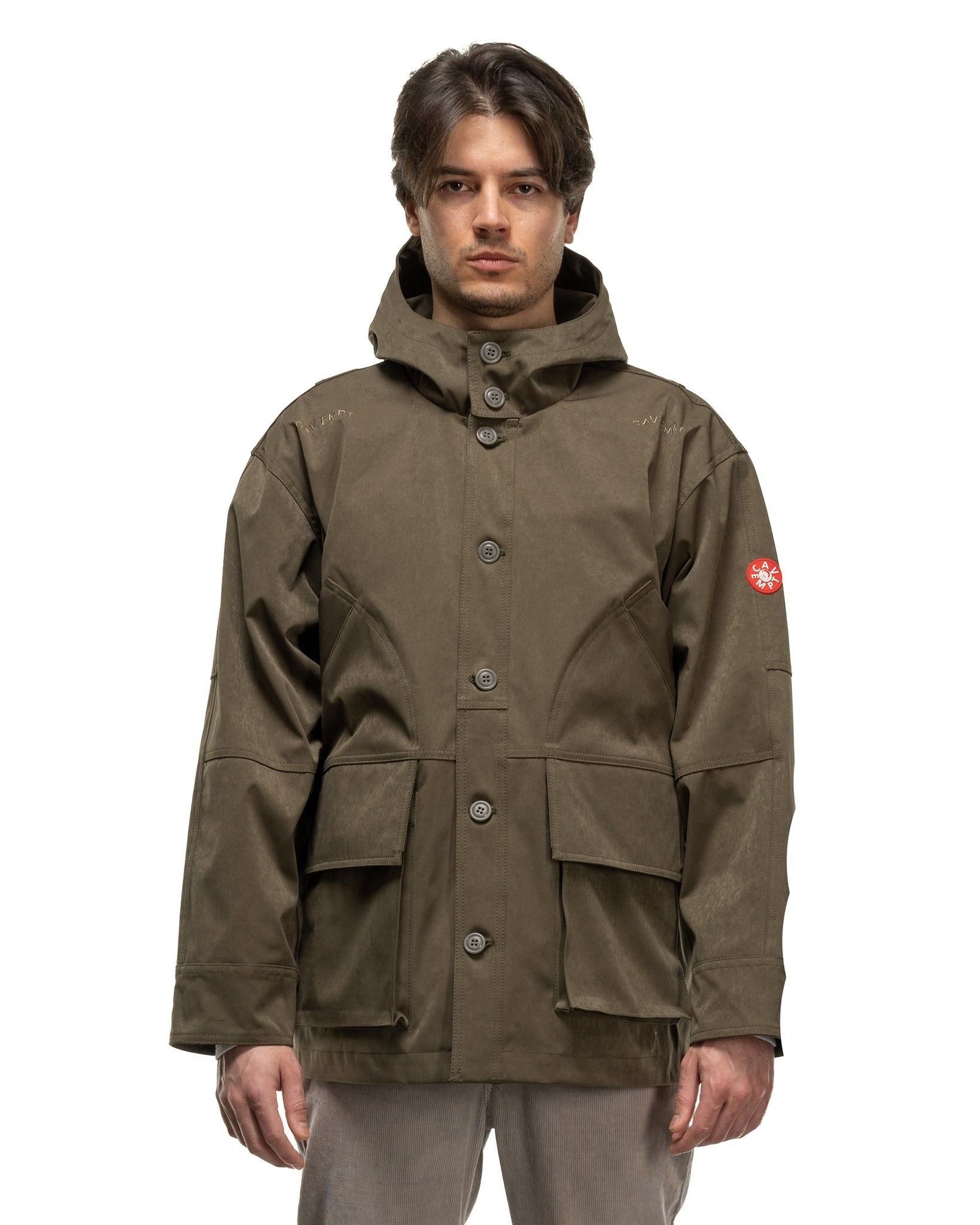Cav Empt o1mle0724 Heavy Hooded Jacket in Khaki Size US XL / EU 56 / 4 - 3 Thumbnail