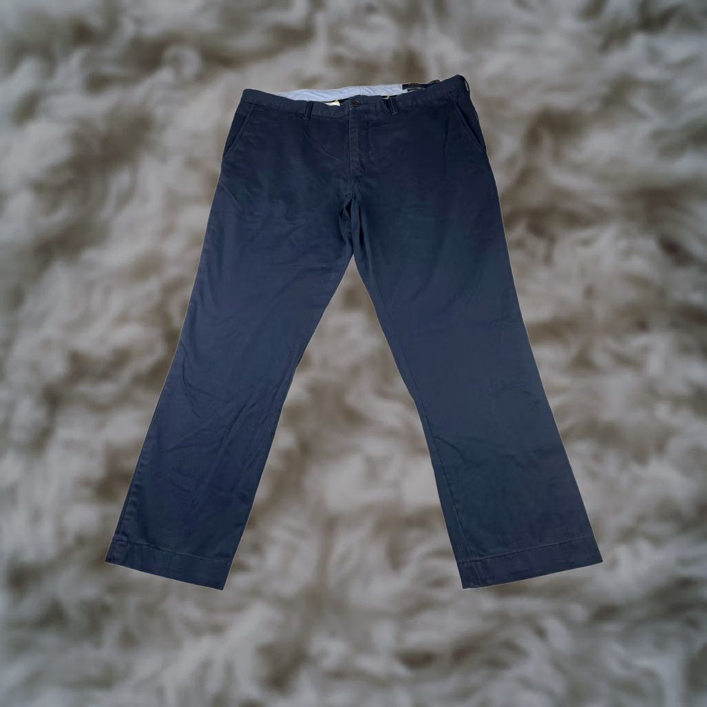 Polo Ralph Lauren Polo Ralph Lauren Men's Slim Stretch Chino Pants Navy 40x30 Size US L / EU 52-54 / 3 - 1 Thumbnail