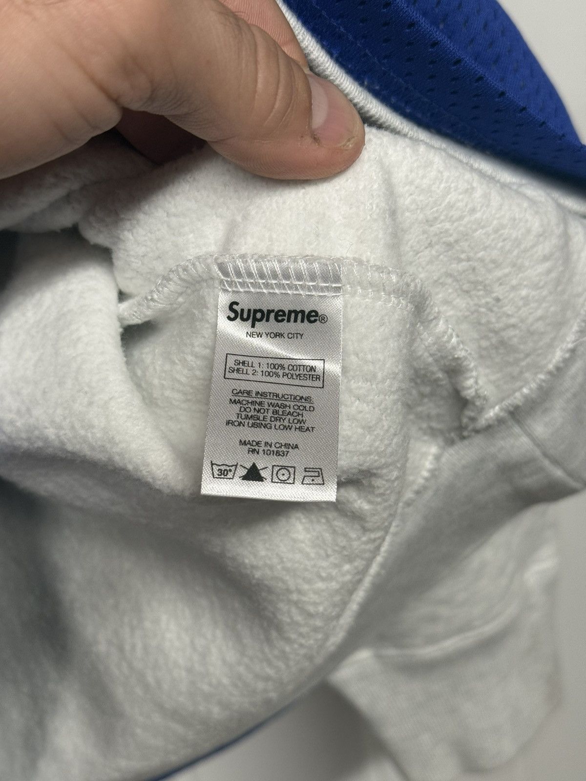 Supreme Supreme Basketball Jersey Hooded Sweatshirt Hoodie SS21 Size US S / EU 44-46 / 1 - 4 Thumbnail
