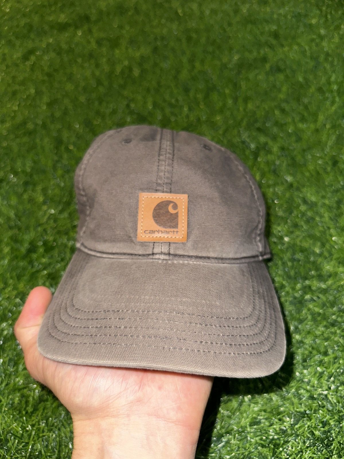 Carhartt Carhartt workwear adjustable velcro hat Size ONE SIZE - 2 Thumbnail