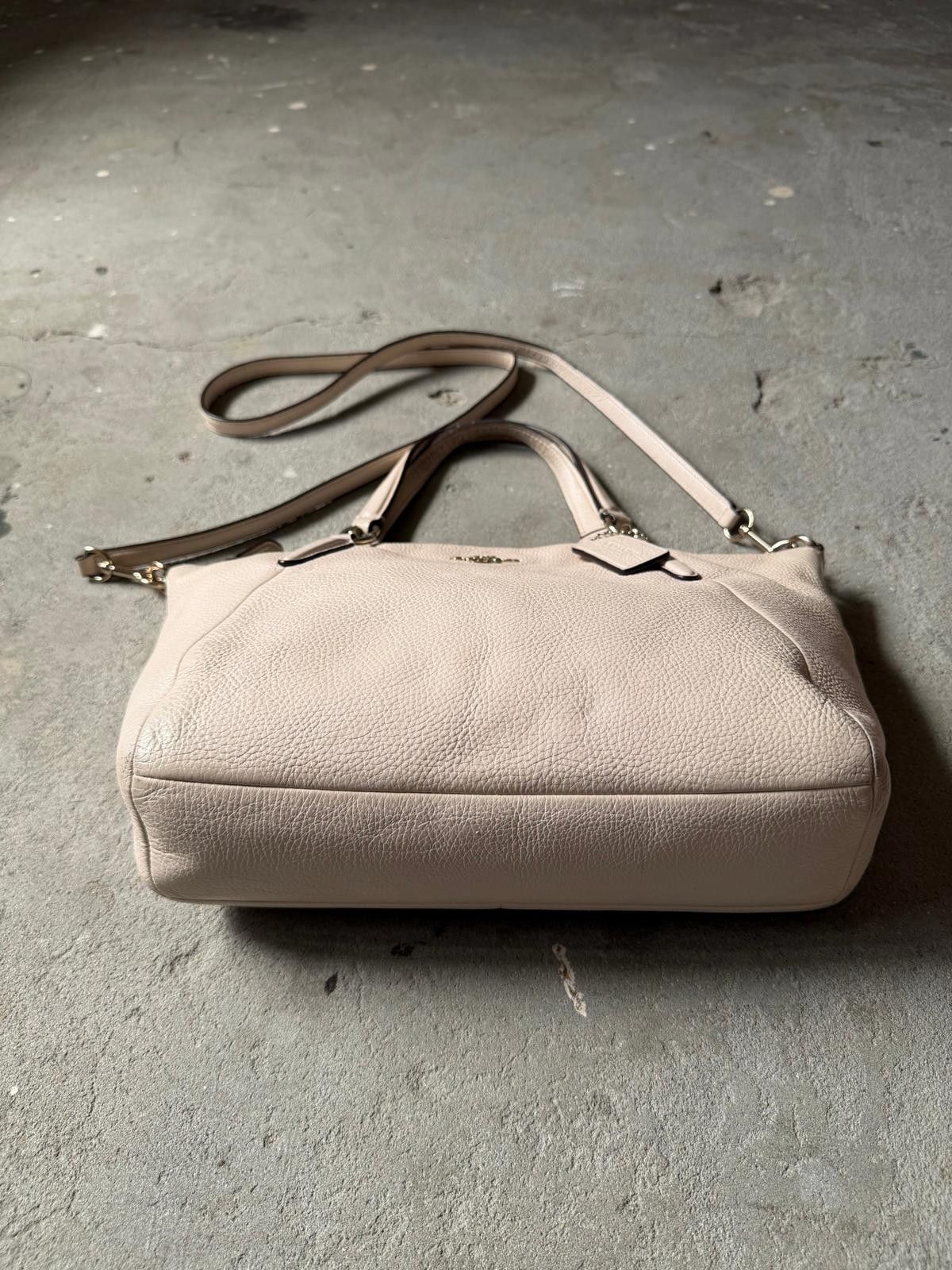 Coach Coach 2Way Kelsey Leather Shoulder Bag White Size ONE SIZE - 3 Thumbnail