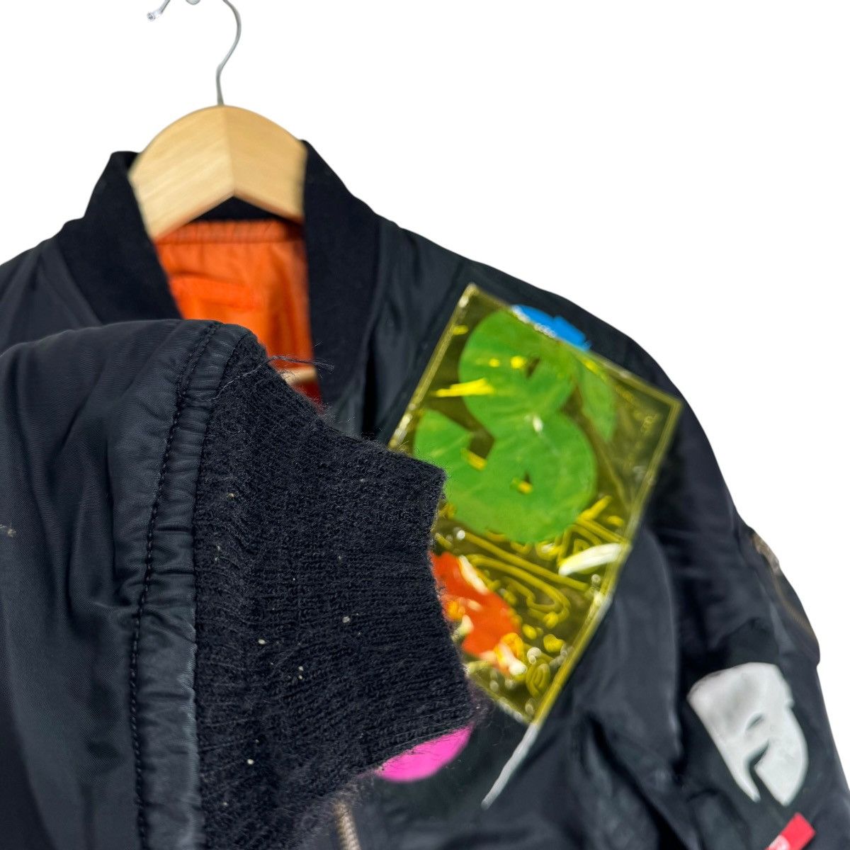 Alpha Industries ☀️ALPHA INDUSTRIES MA-1 CUSTOM BOMBER JACKET Size US M / EU 48-50 / 2 - 3 Thumbnail