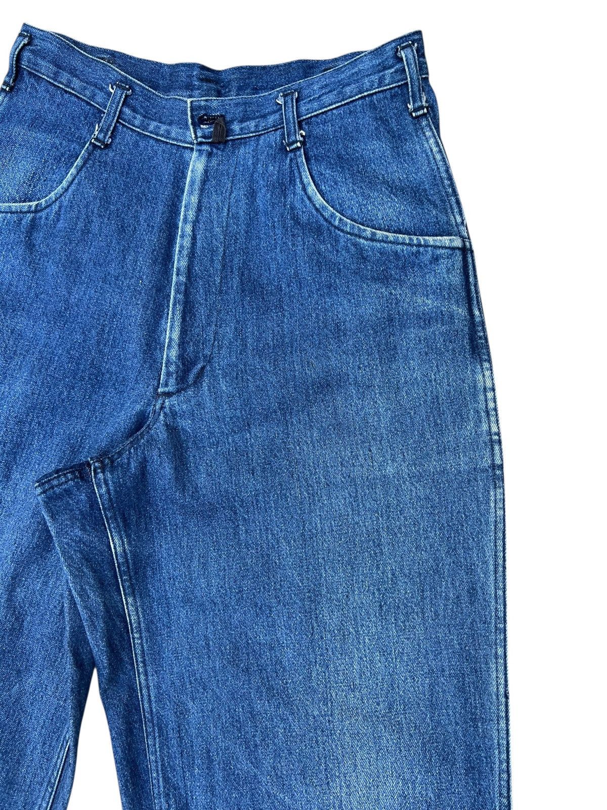 Yohji Yamamoto RARE! 80s Yohji Yamamoto Y’s For Men Fade Denim Baggy Jeans Size US 28 / EU 44 - 11 Thumbnail