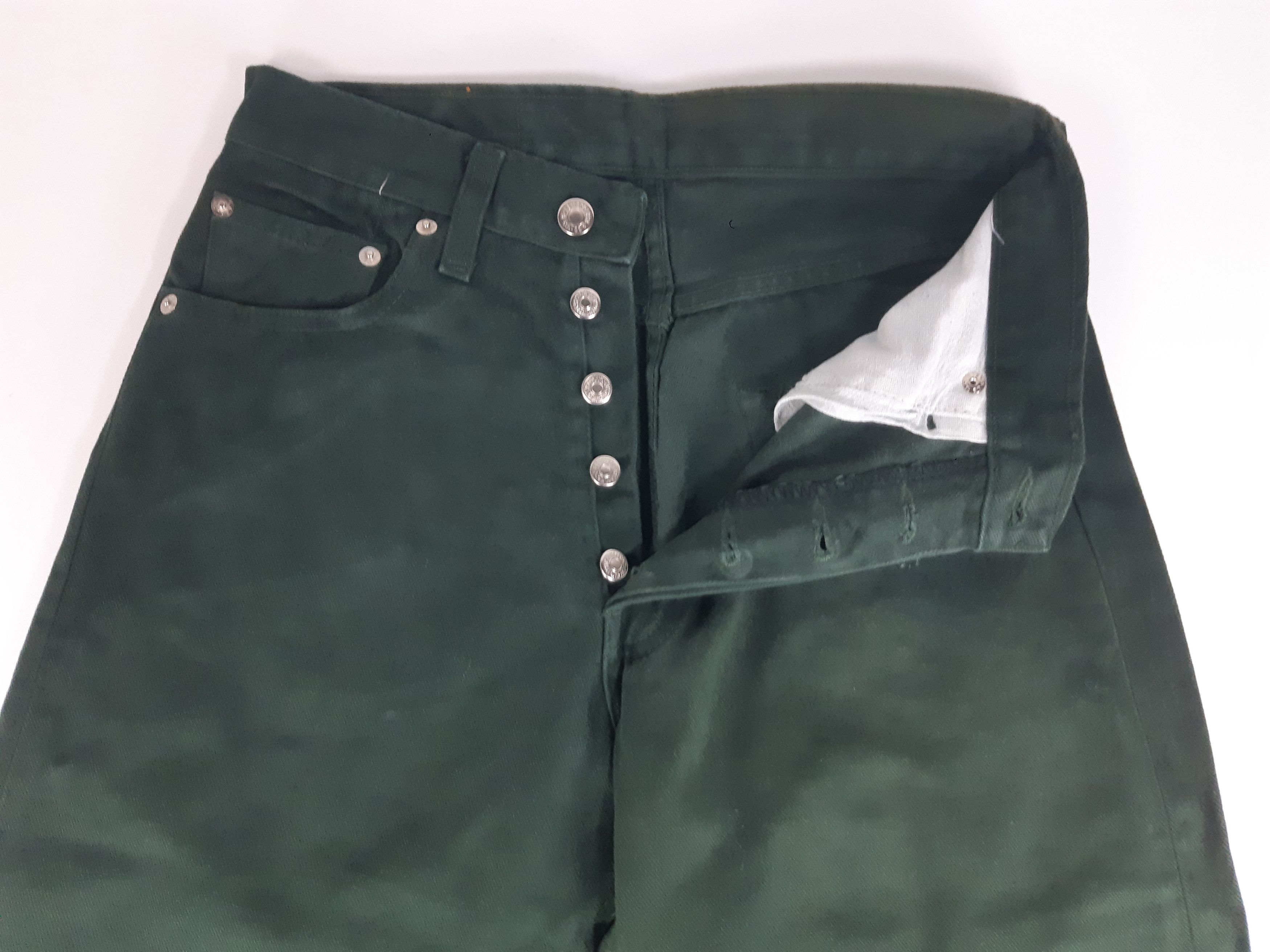 Levi's Vintage 90s LEVIS 501 Jeans USA size W29 L32 NOS Size 29" - 6 Thumbnail