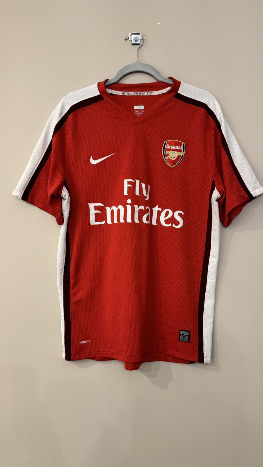 Nike Nike Arsenal Home jersey 2008 2009 vintage rare football Size US XL / EU 56 / 4 - 1 Thumbnail