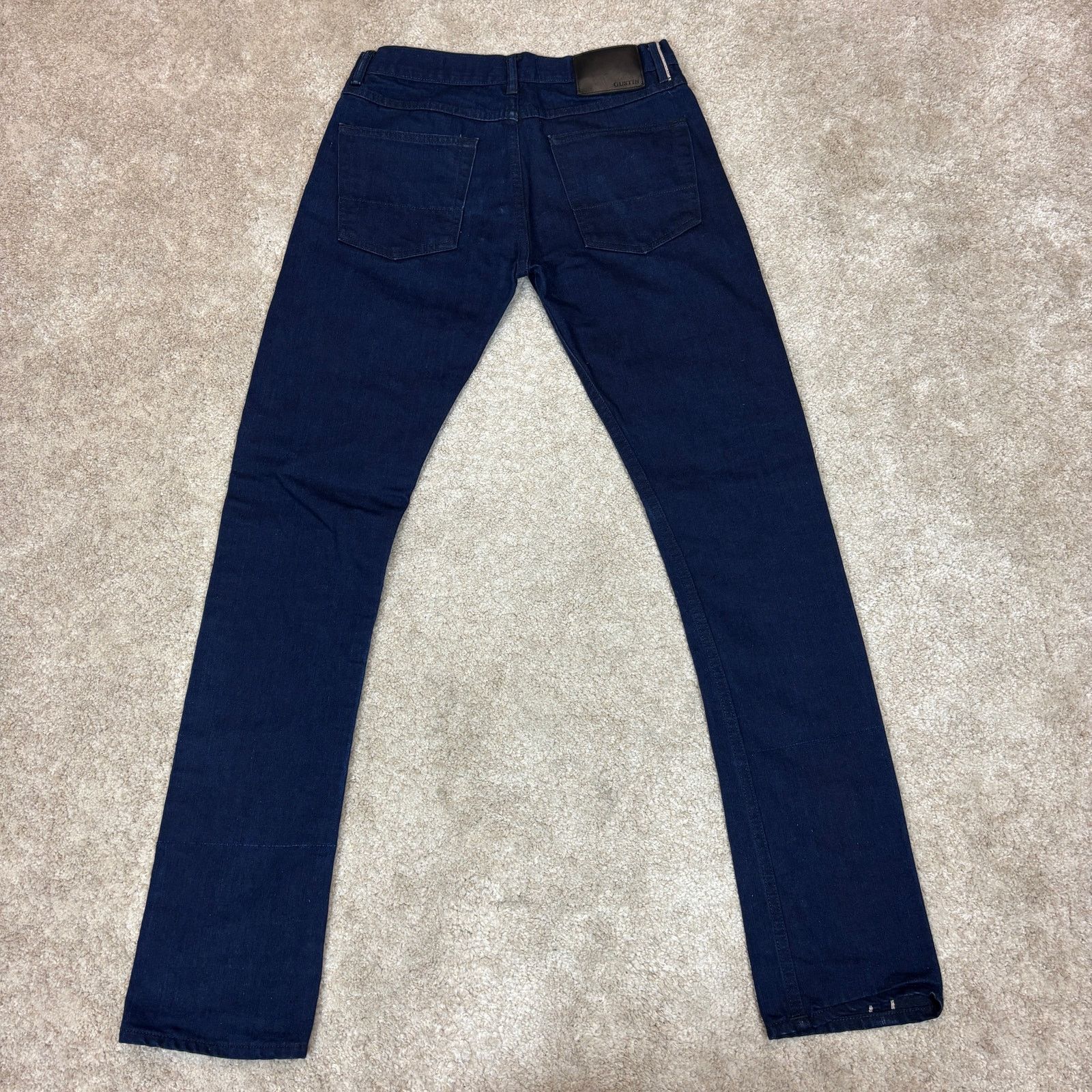 Gustin Gustin California Skinny Selvedge Denim Jeans Men's 32x33 Size US 32 / EU 48 - 3 Thumbnail