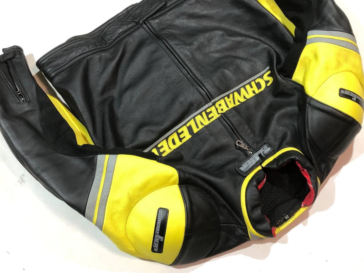 Genuine Leather × NASCAR Schwabenleder Racing Moto Leather Jacket Size US M / EU 48-50 / 2 - 6 Thumbnail