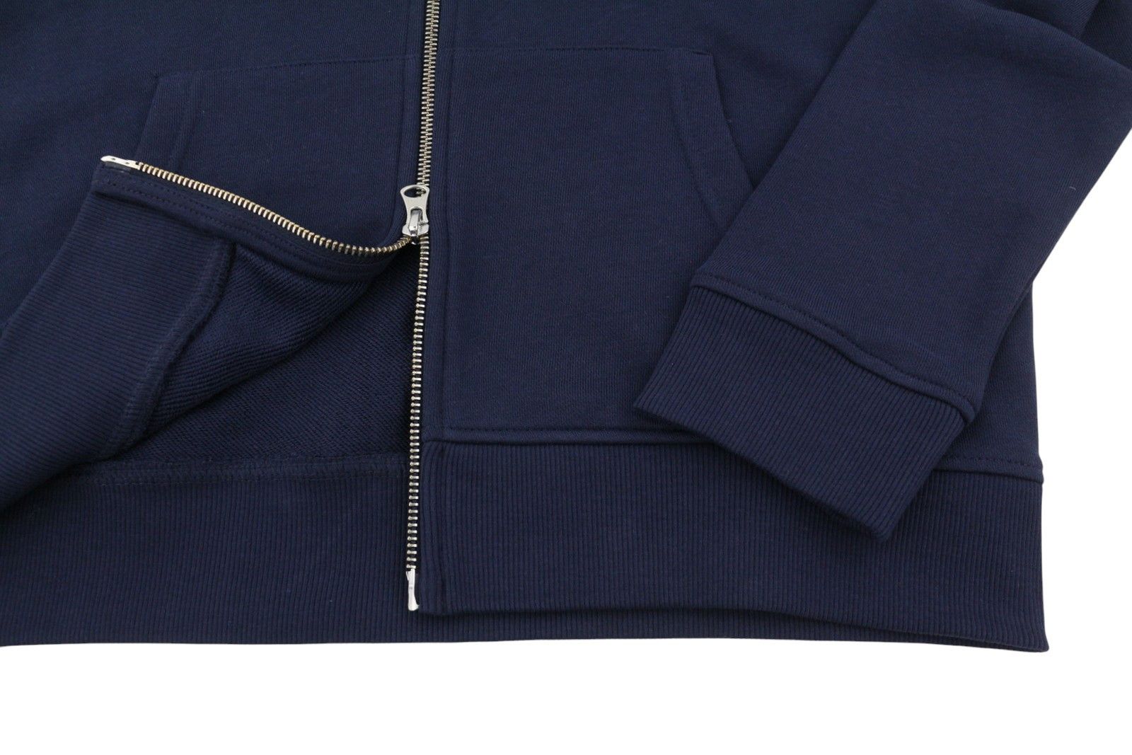 Gant N.H FULL ZIP L Evening Blue Logo Hoodie 87220 Size L / US 10 / IT 46 - 6 Thumbnail