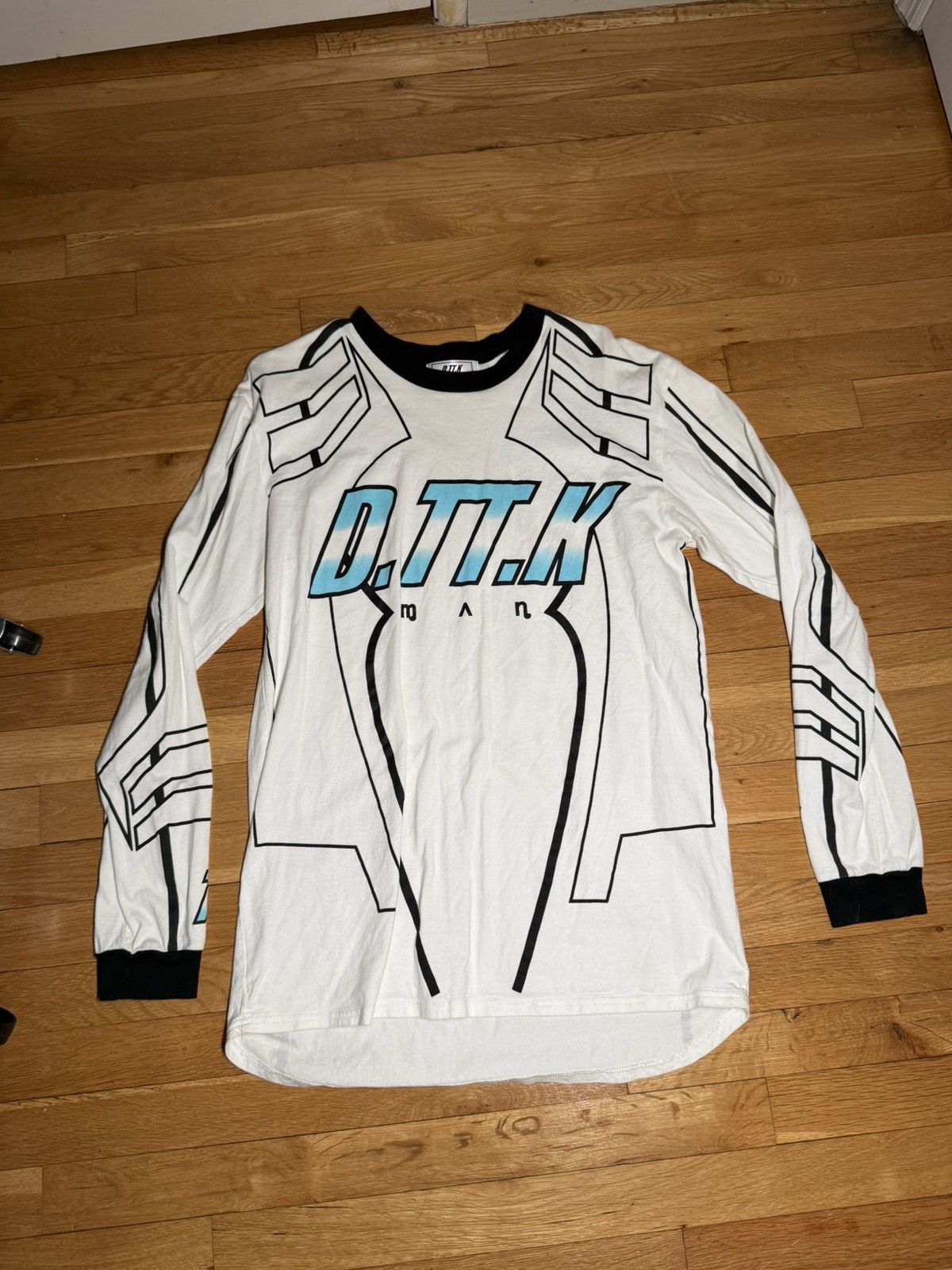 D.TT.K D.TT.K Detto K Cyber Tech Long Sleeve Shirt DTTK Size US L / EU 52-54 / 3 - 2 Thumbnail