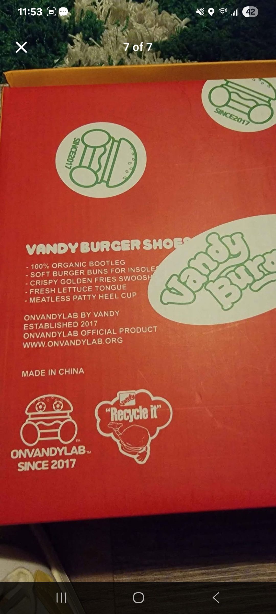 Vandy The Pink Vandy The Pink - Burger Dunks Size US 9.5 / EU 42-43 - 7 Thumbnail