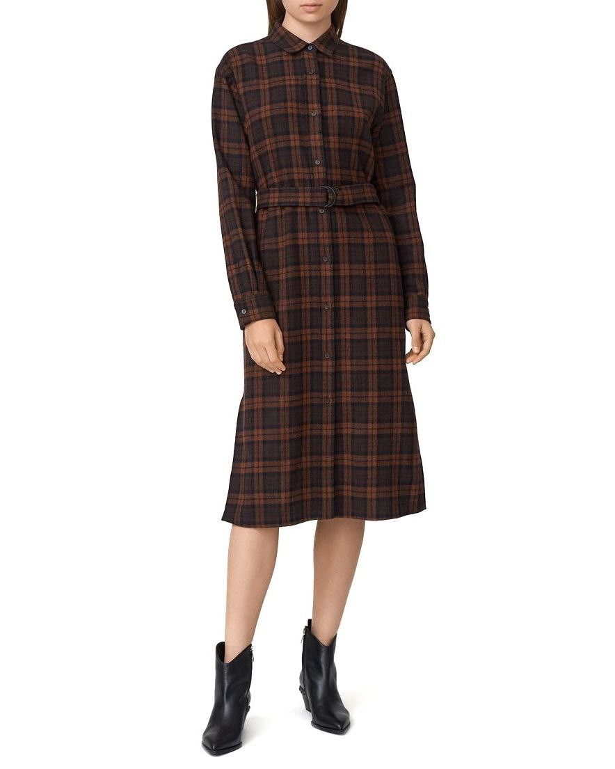 Kenzo KENZO / Wool Shirt Dress Size M / US 6-8 / IT 42-44 - 1 Thumbnail