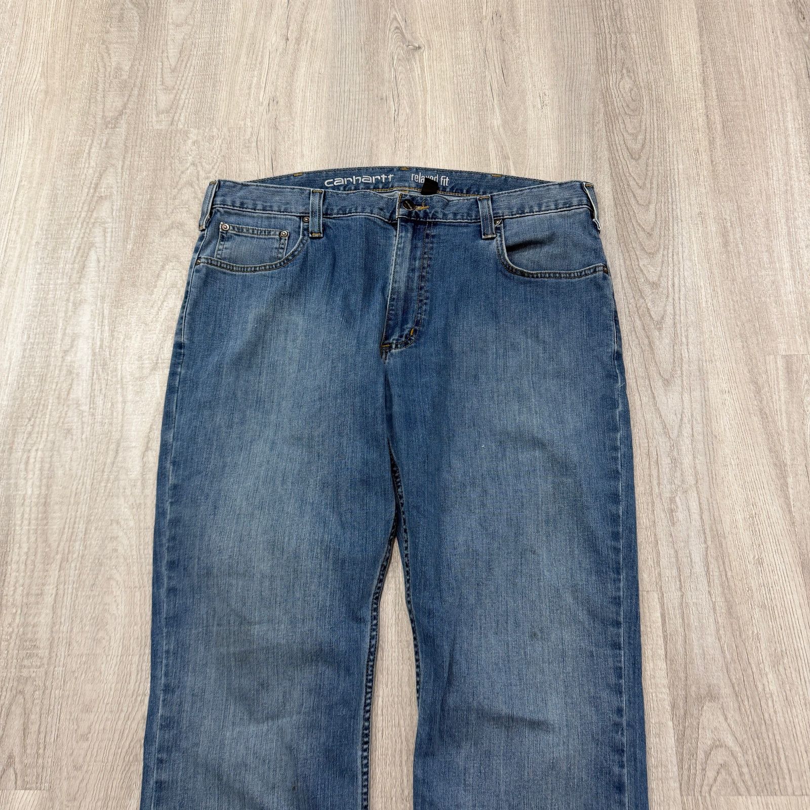 Carhartt Carhartt Rugged Flex Jeans Men's 38x30 Blue Denim Workwear Size US 38 / EU 54 - 2 Thumbnail