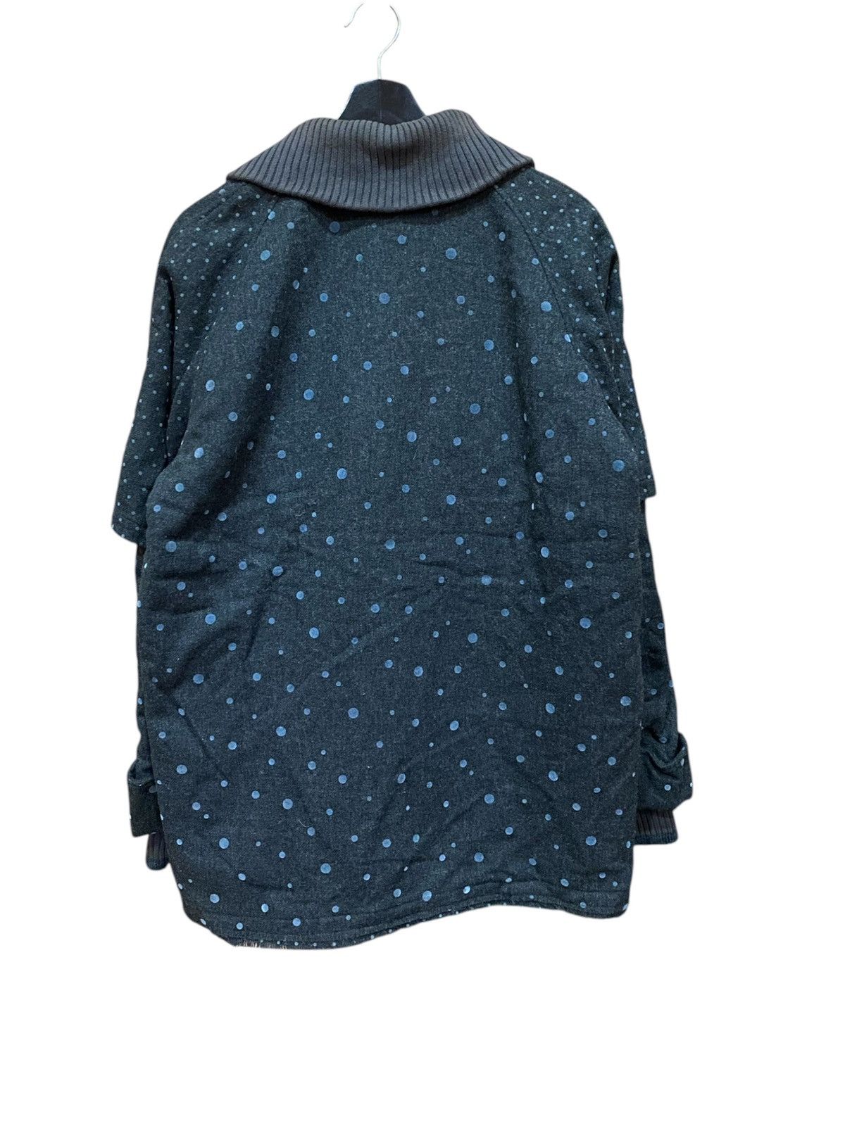 Japanese Brand VINTAGE REBIRTH POLKADOT JACKET Size L / US 10 / IT 46 - 2 Thumbnail