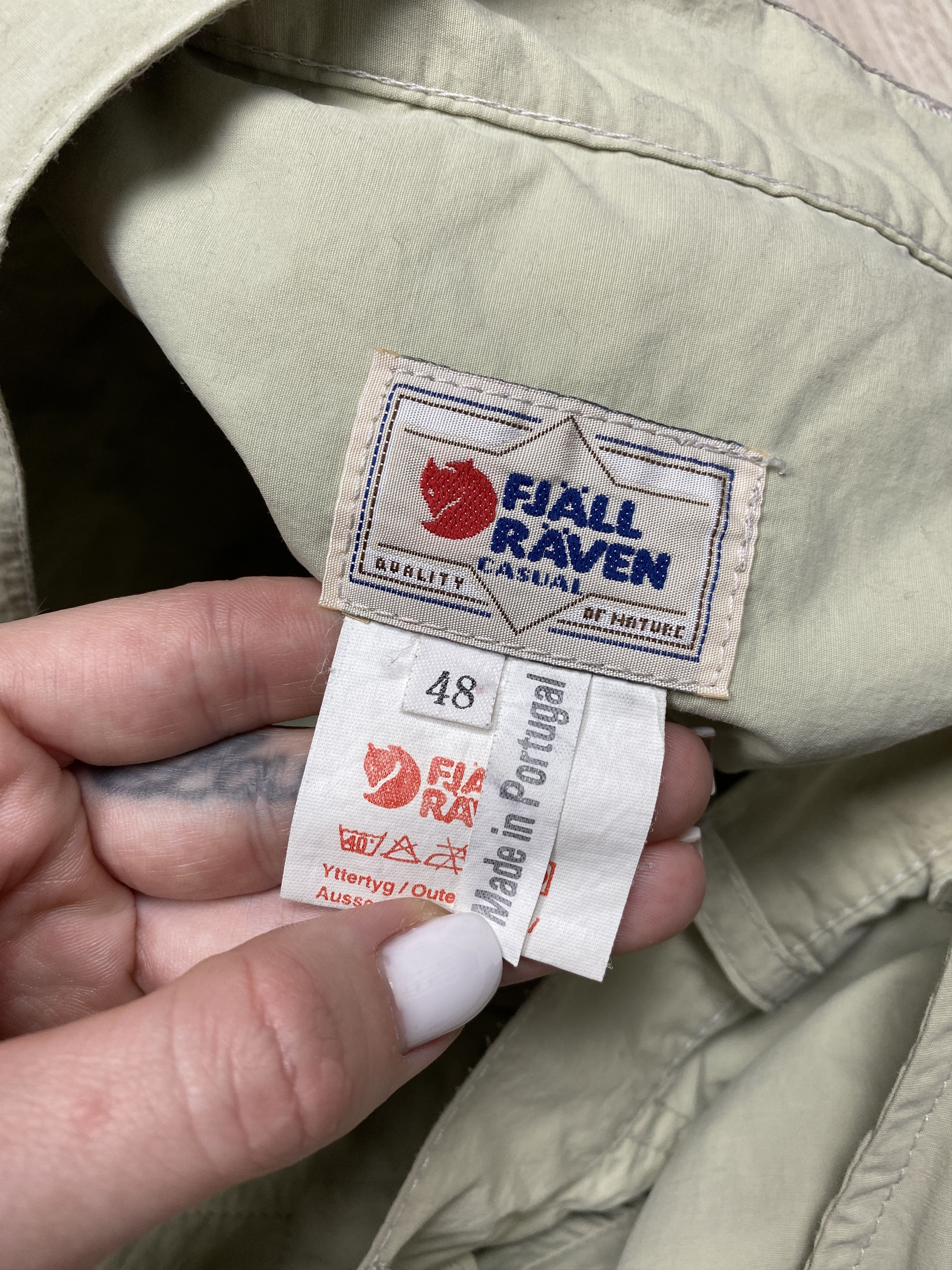 Fjallraven Fjallraven Vintage Mens Cargo Shorts Size US 32 / EU 48 - 8 Thumbnail
