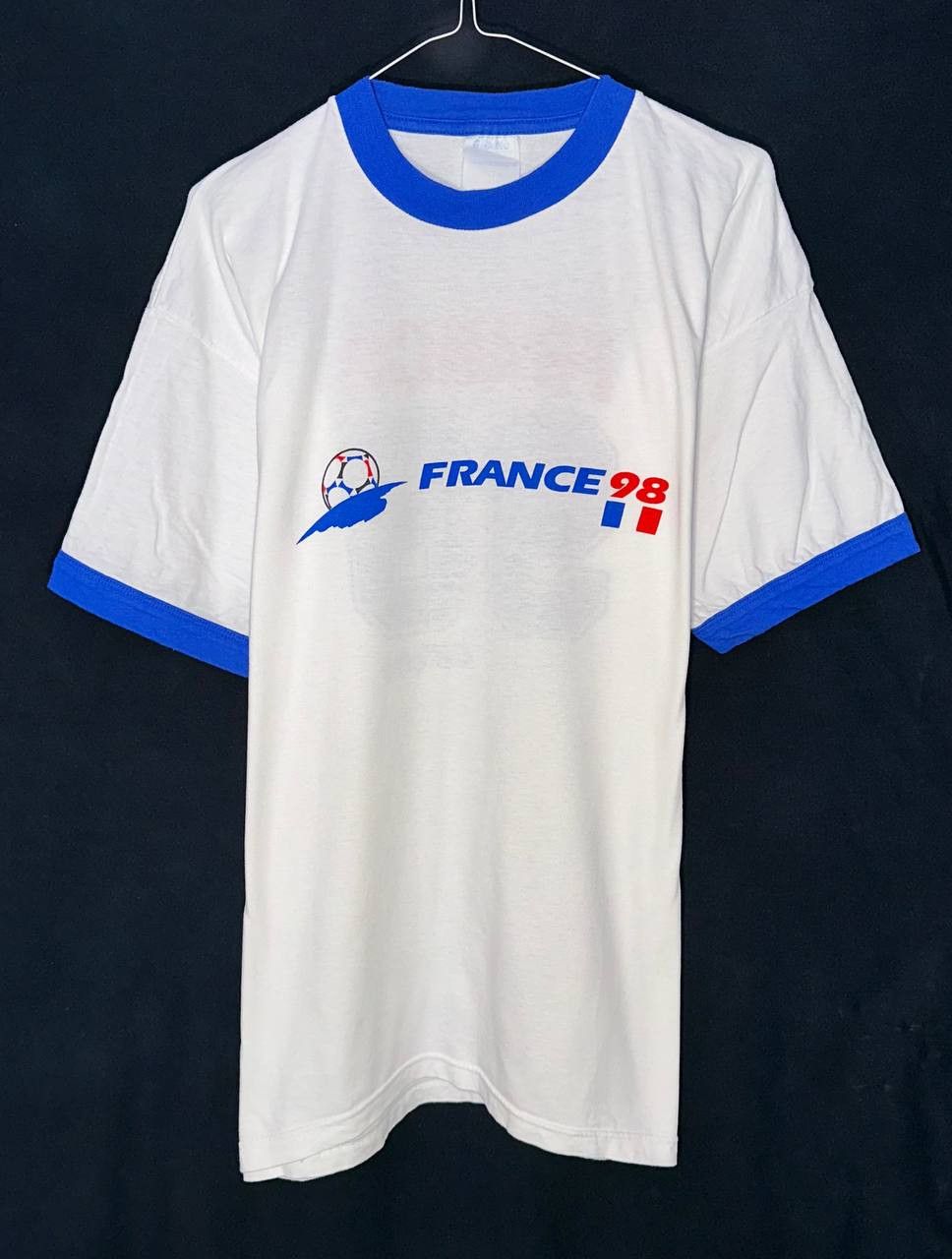 Vintage Vintage France 98 Fifa World Cup T-shirt Gillette Size US XL / EU 56 / 4 - 1 Thumbnail