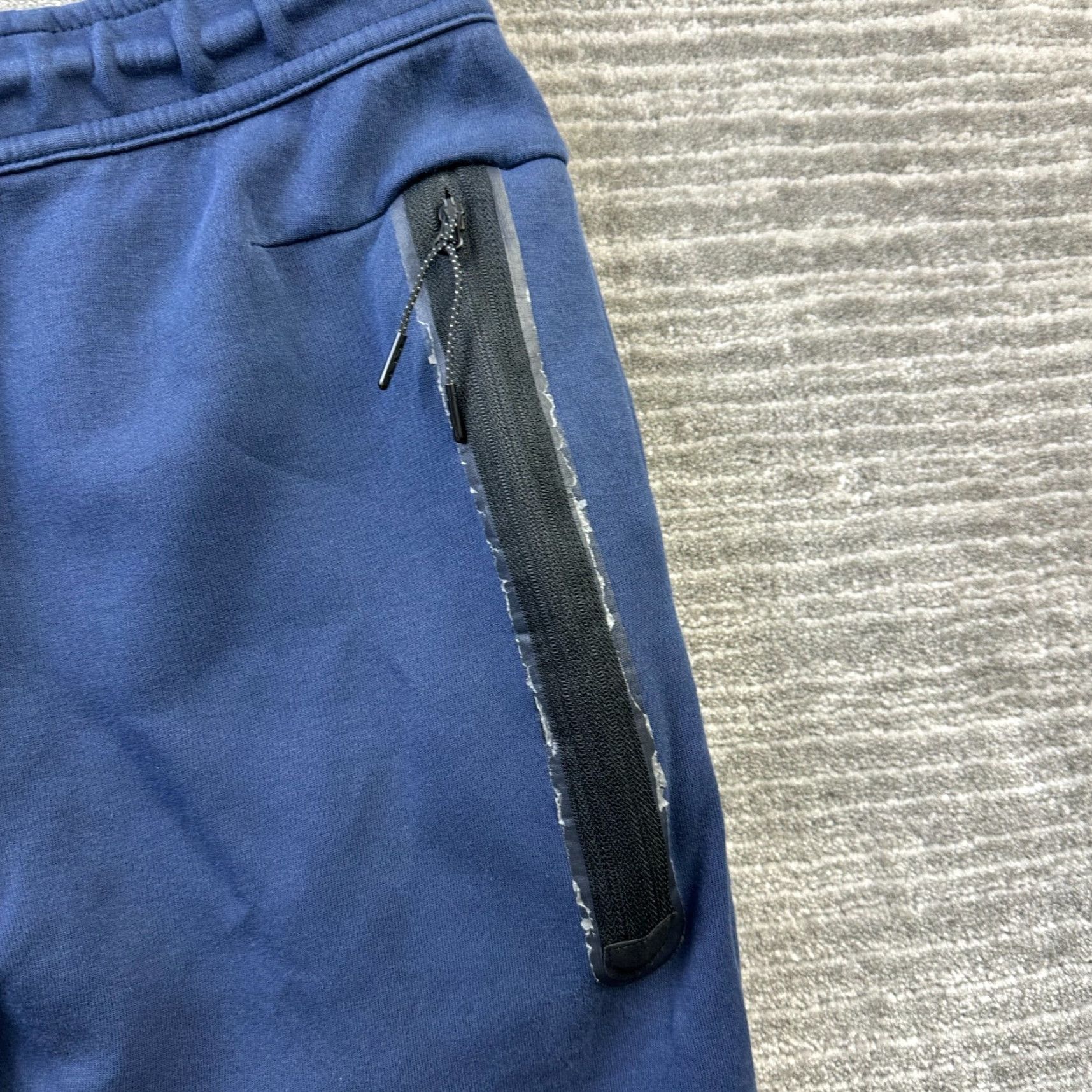 Nike Nike Tech Fleece Pants Mens Small Blue Jogger Slim Inseam 25 in Tapered CU4495-410 Size US 28 / EU 44 - 5 Thumbnail