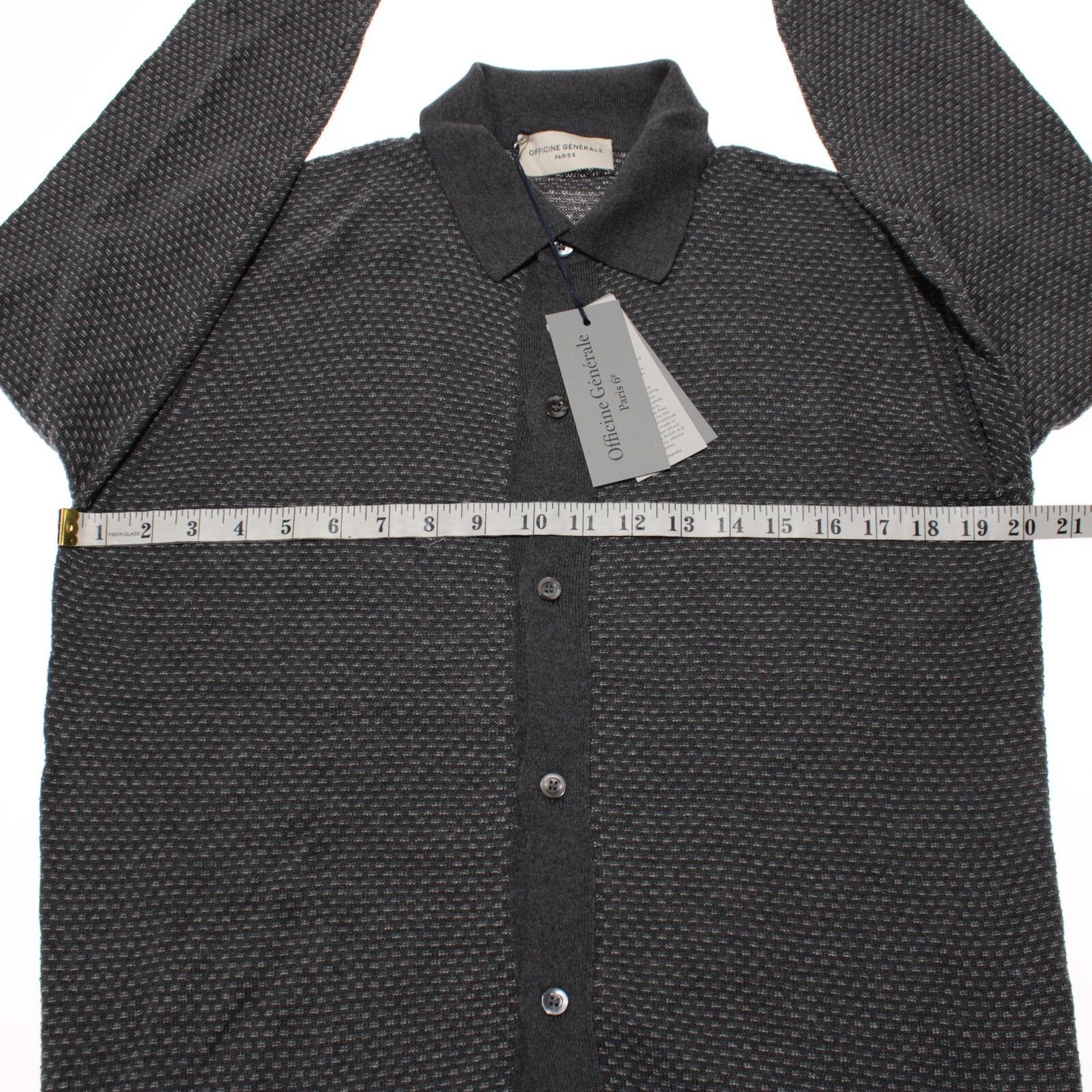 Officine Generale Officine Generale Sweater Size US S in Gray Size US S / EU 44-46 / 1 - 4 Thumbnail