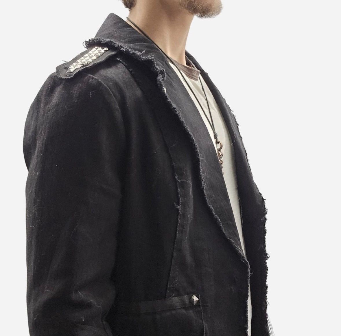 Other black pinstripe lined jacket Size US S / EU 44-46 / 1 - 2 Thumbnail