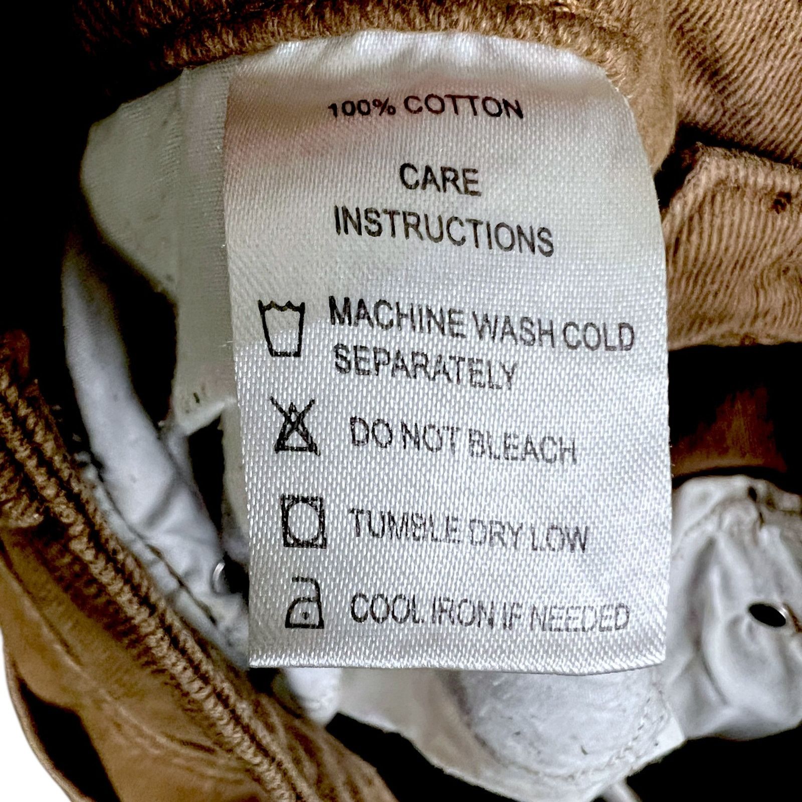 Other Motel Women's XS Wide Leg High Rise Brown Denim Jeans 28x30 Size 28" / US 6 / IT 42 - 6 Thumbnail
