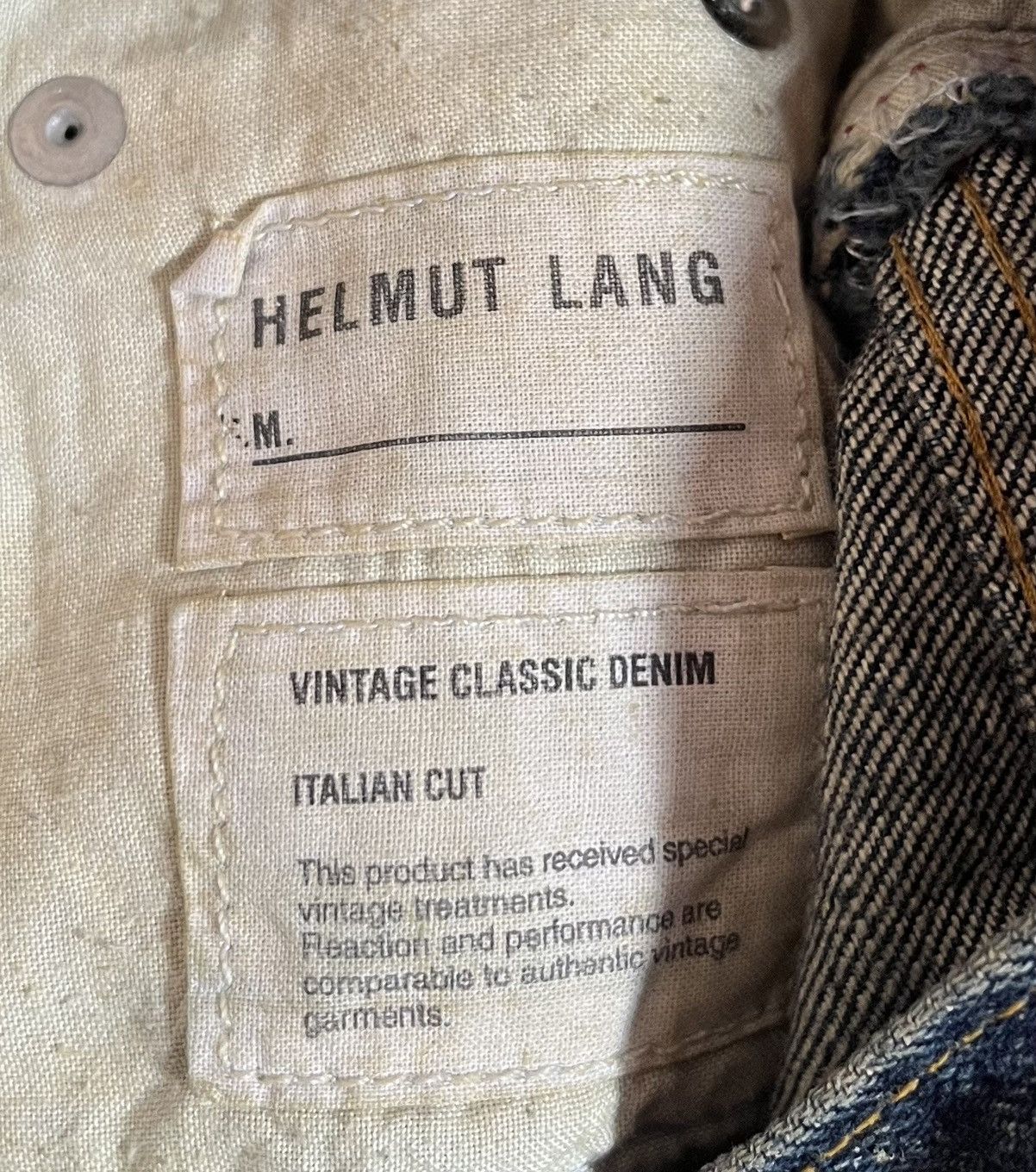 Helmut Lang Vintage helmut lang classic denim italian cut 5-pocket jeans Size US 28 / EU 44 - 3 Thumbnail