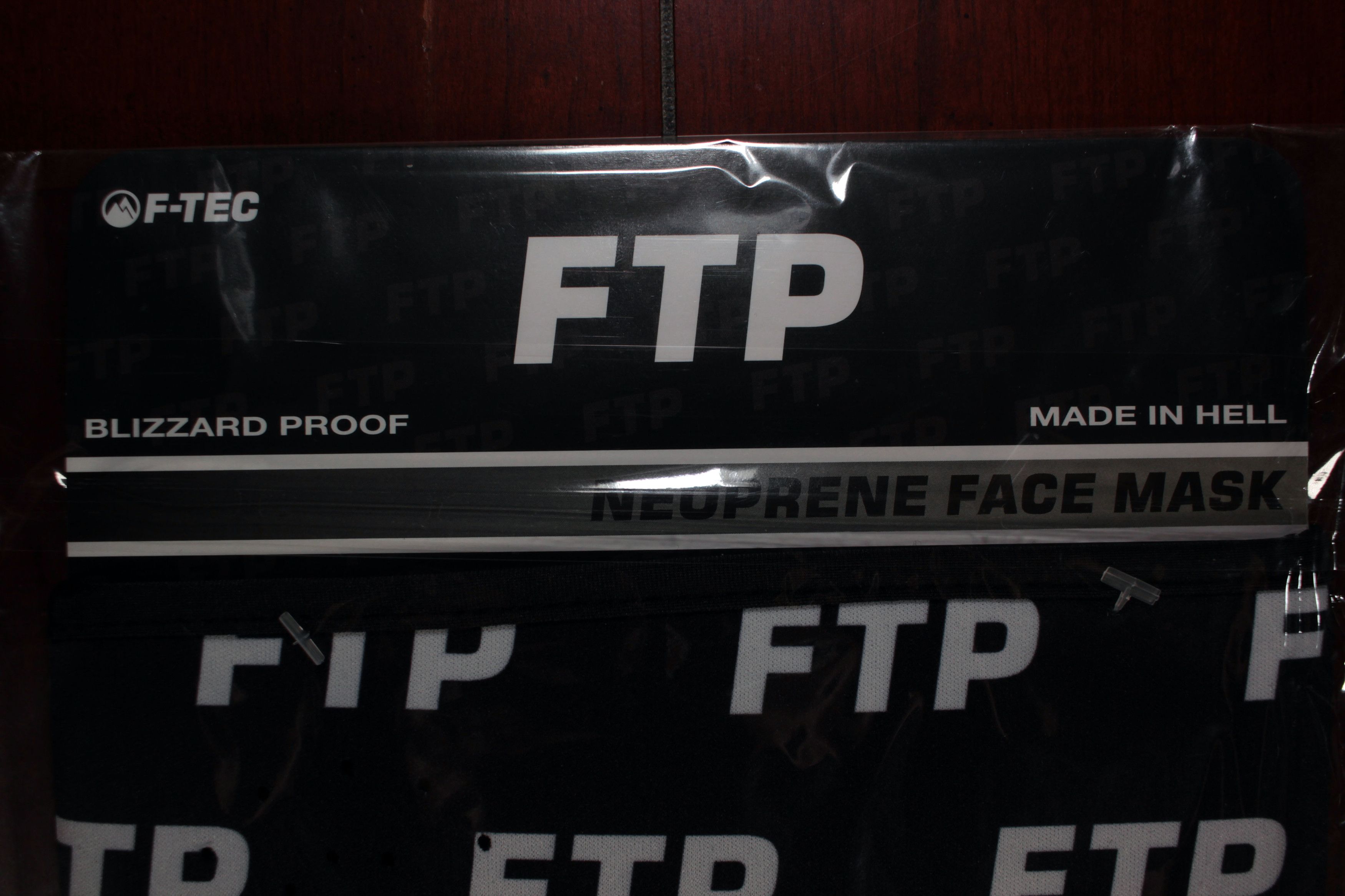 Fuck The Population FTP - All-Over Logo Neoprene Mask Size ONE SIZE - 6 Thumbnail