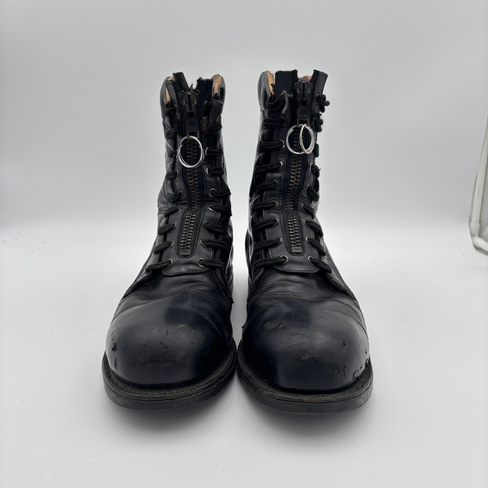 Chippewa Chippewa Steel Toe Front Zip Leather Combat Boots Men's 12 Size US 12 / EU 45 - 2 Thumbnail