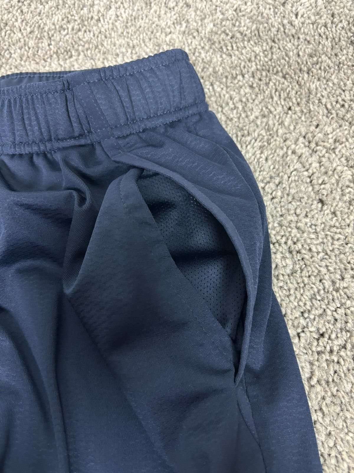 Nike Blue nike running yoga track pants Size US 32 / EU 48 - 5 Thumbnail